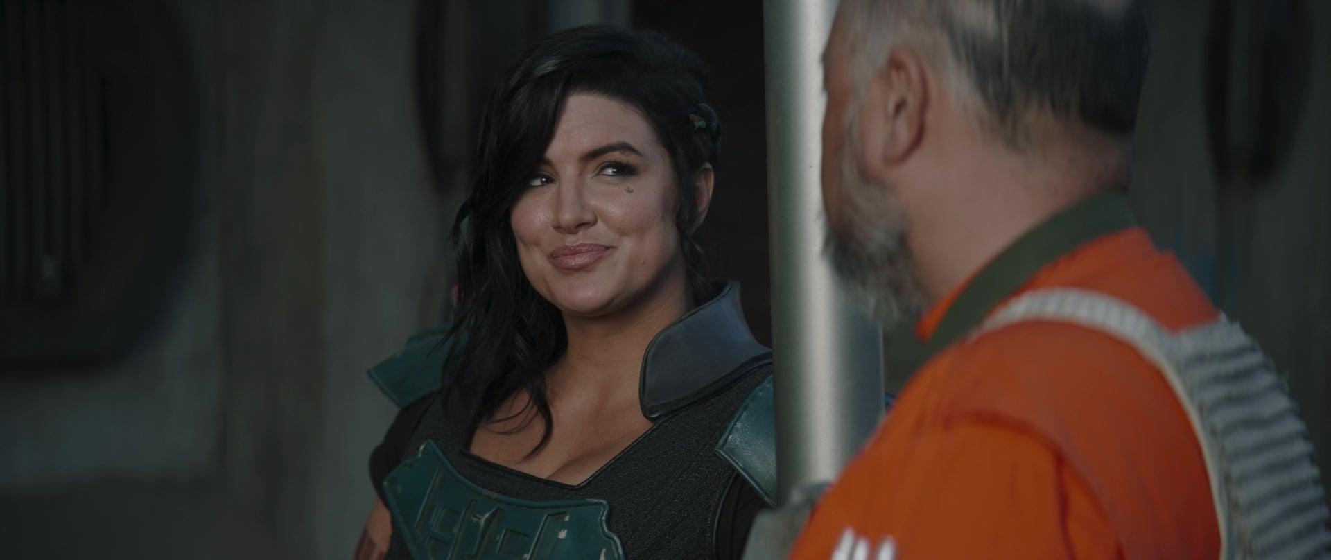 Cara Dune (Gina Carano) receives an offer from The New Republic in The Mandalorian Season 2 Episode 4 "Chapter 12 - The Siege" (2020), Disney