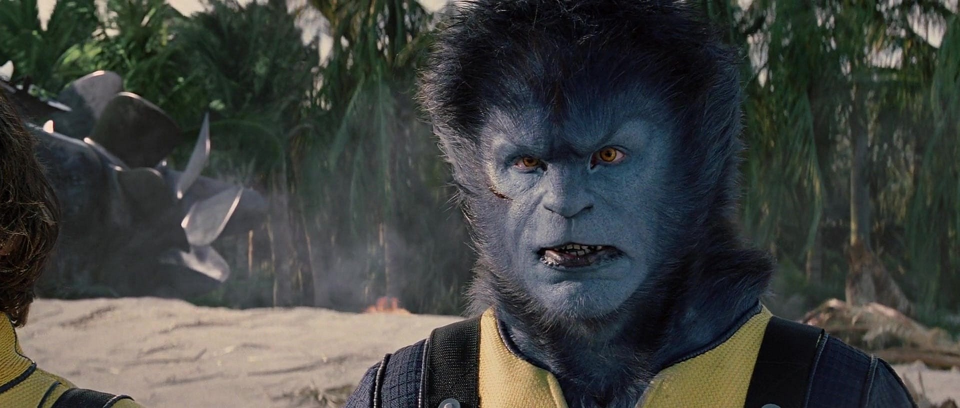 Beast (Nicholas Hoult) stands ready to fight the Brotherhood of Evil Mutants in X-Men: First Class (2011), Marvel Entertainment