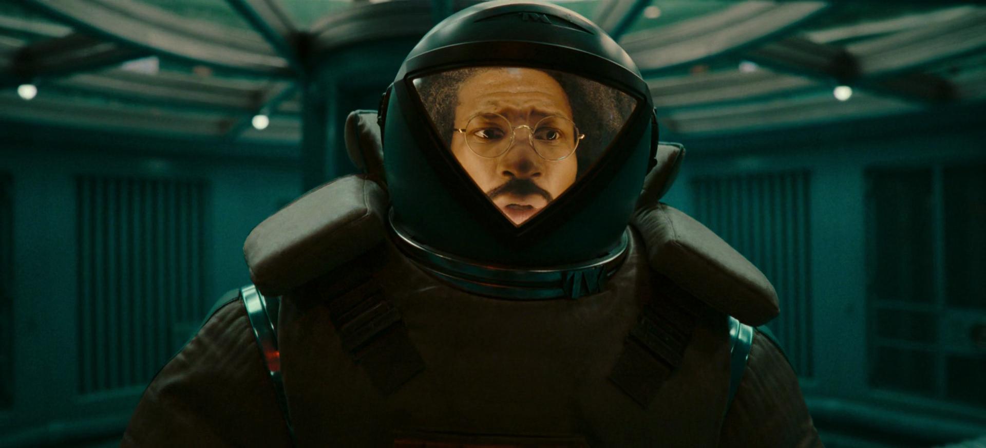Victor Timely (Jonathan Majors) volunteers to shut down the out-of-control Throughput Muiltiplier in Loki Season 2 Episode 4 "Heart of the TVA" (2023), Marvel Entertainment