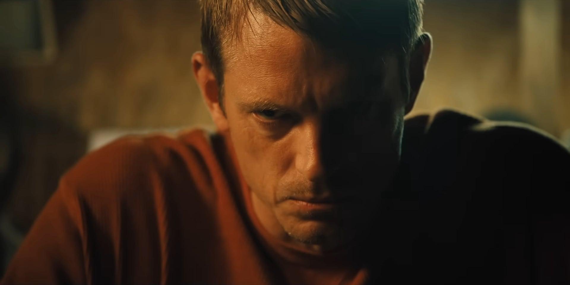 Joel Kinnaman as Brian Godlock in Silent Night (2023), Lionsgate