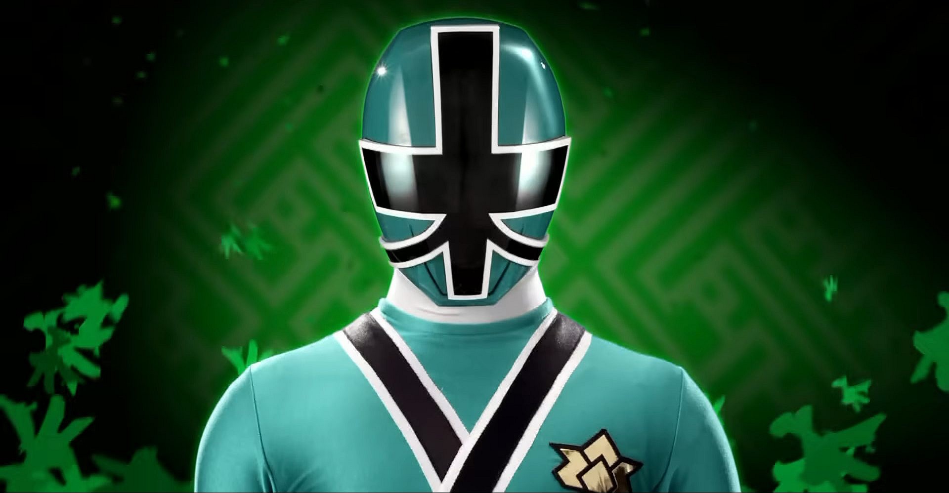 Mike (Hector David Jr.) is ready to fight in Power Rangers Samurai Episode 1 "Super Samurai" (2011), Nickelodeon