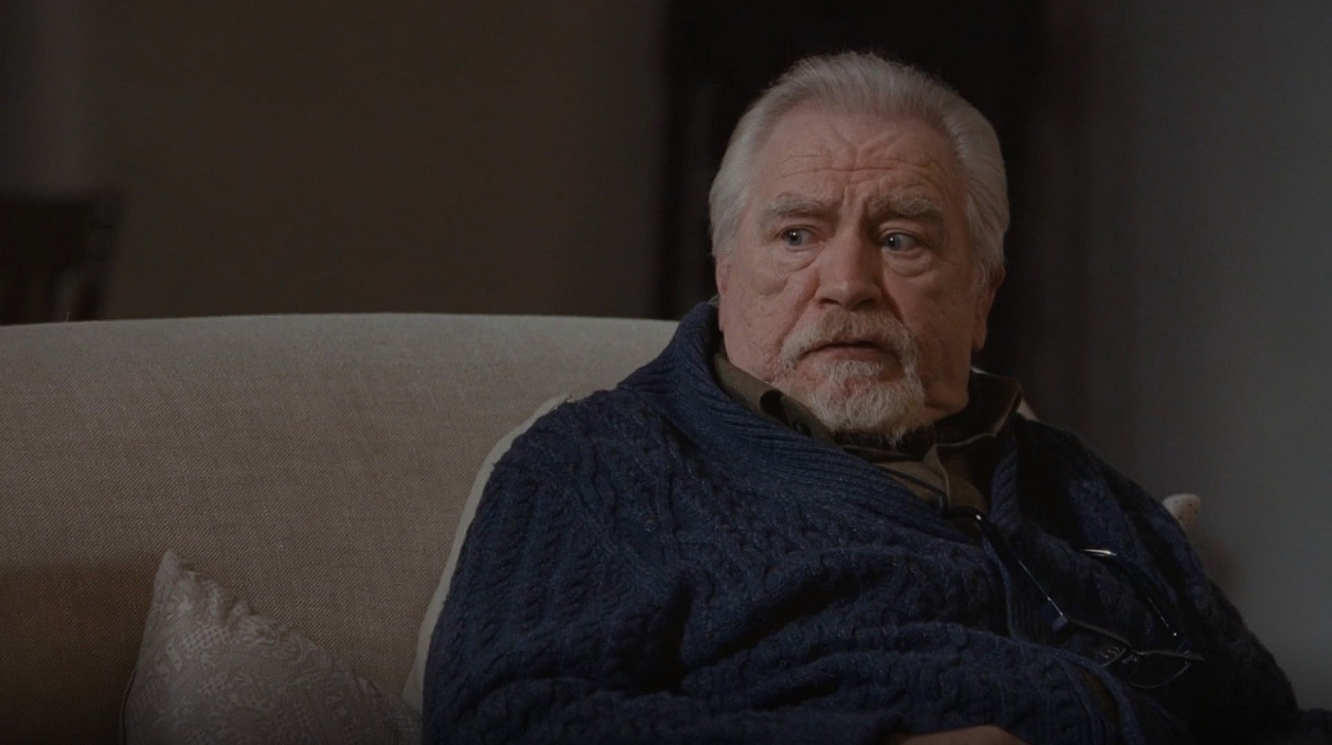 Brian Cox as Logan Roy in Succession Season 1 Episode 7 "Austerlitz" (2018), HBO