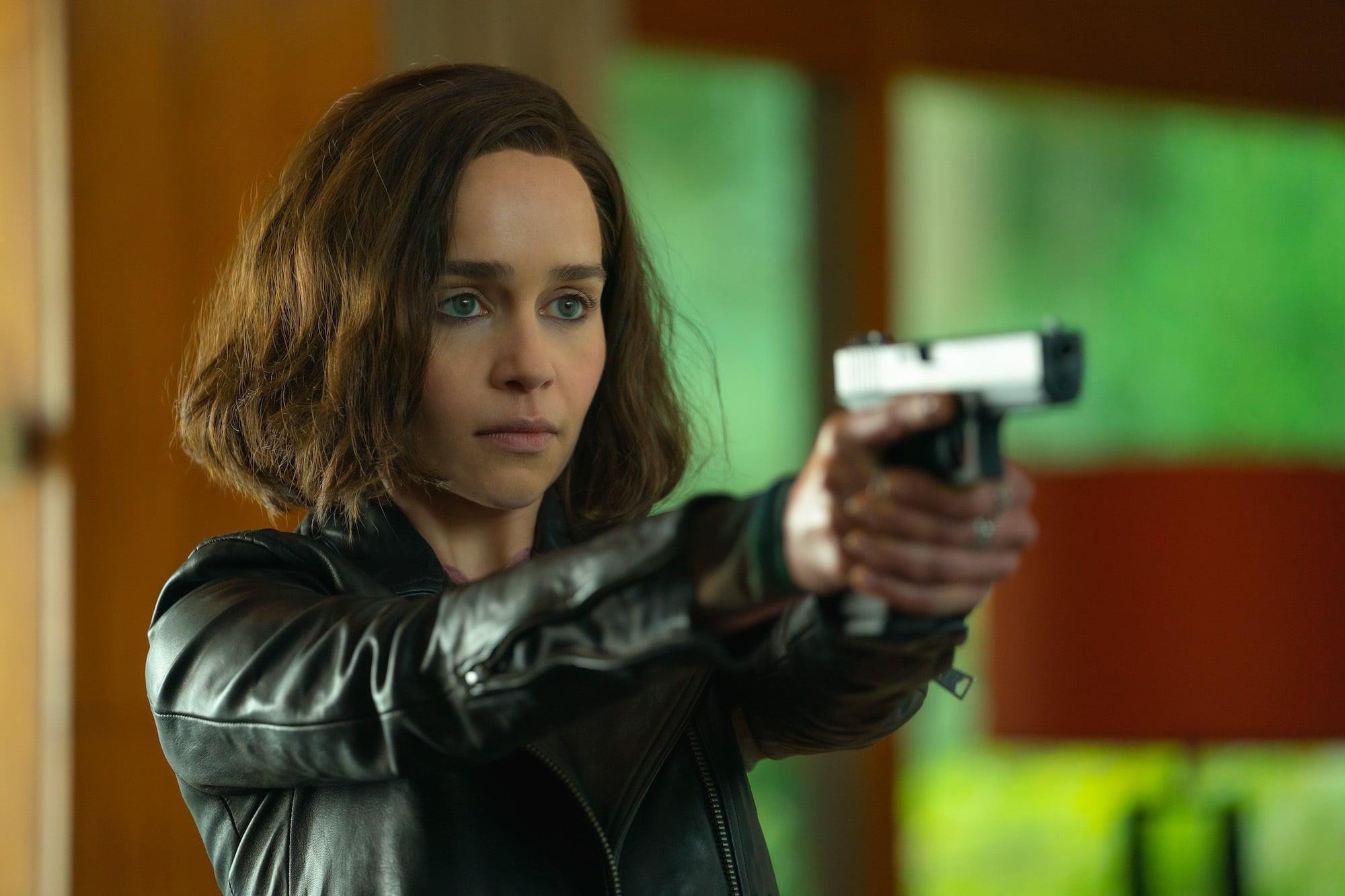 Emilia Clarke as G'iah in Marvel Studios' SECRET INVASION, exclusively on Disney+. Photo by Gareth Gatrell. © 2023 MARVEL.