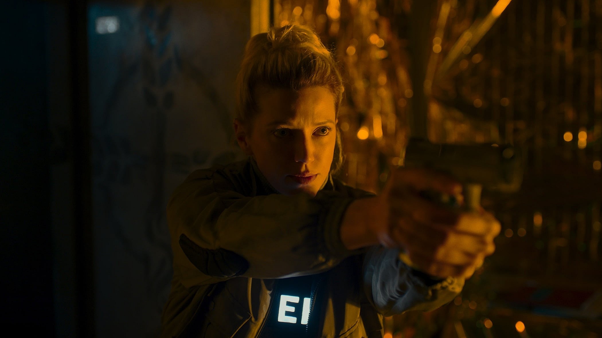 Andrea Mohylova as Em Trochinowska in Restore Point. Image property of XYZ Films. 