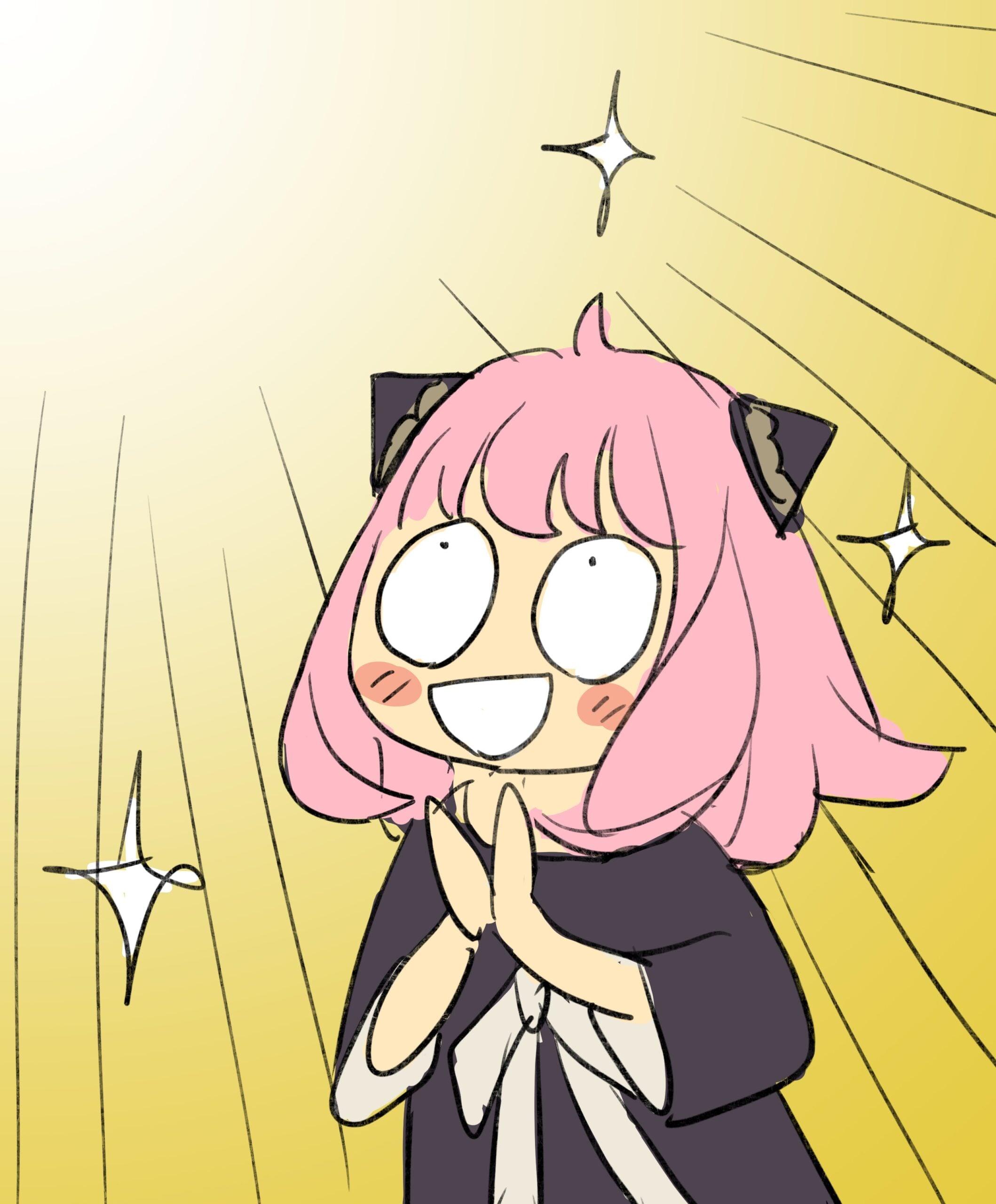 anya excited