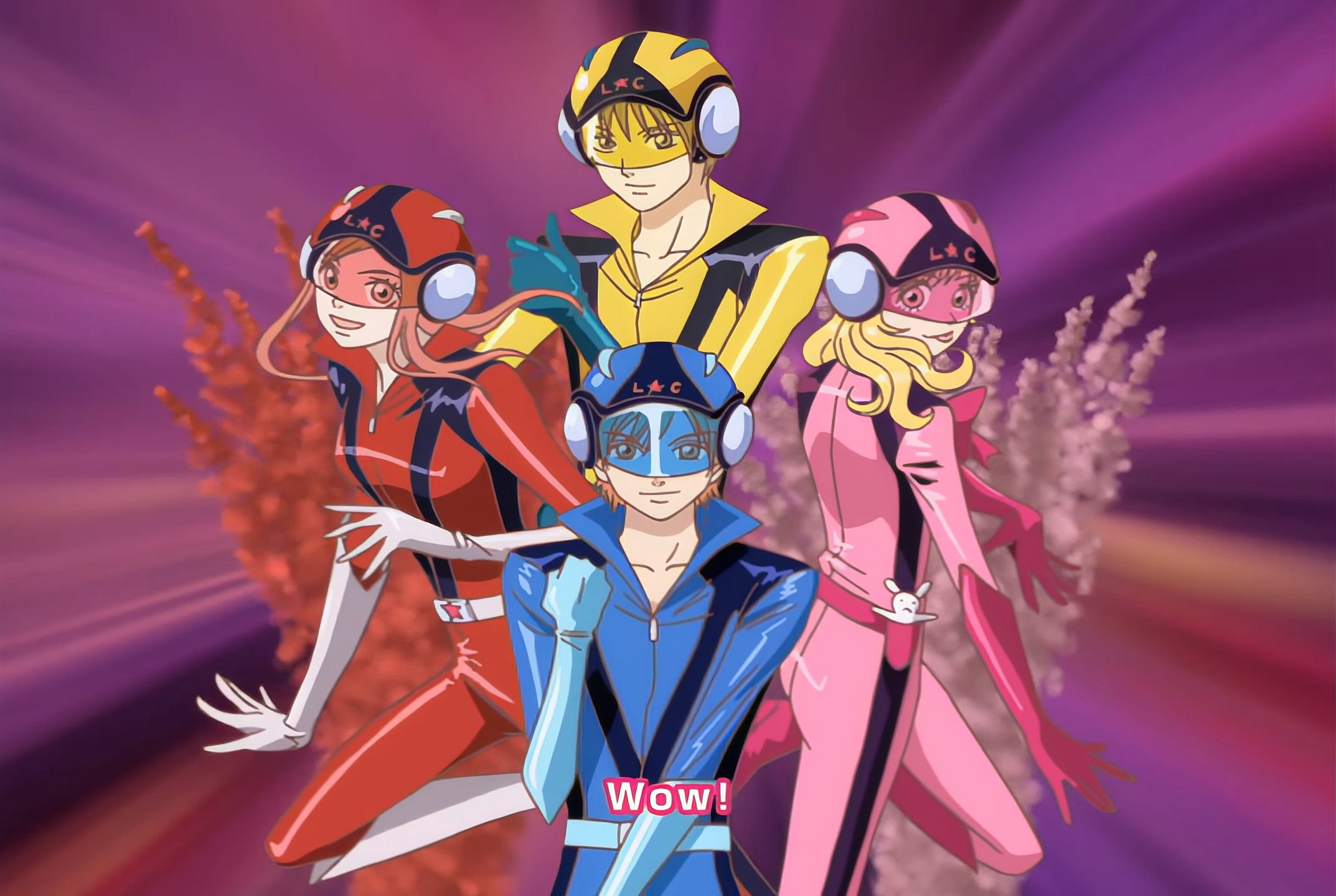 The cast prepares to fight for justice in Lovely Complex OP 2 (2007), Toei Animation