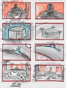 Justice League - Zack Snyder Darkseid Storyboard
