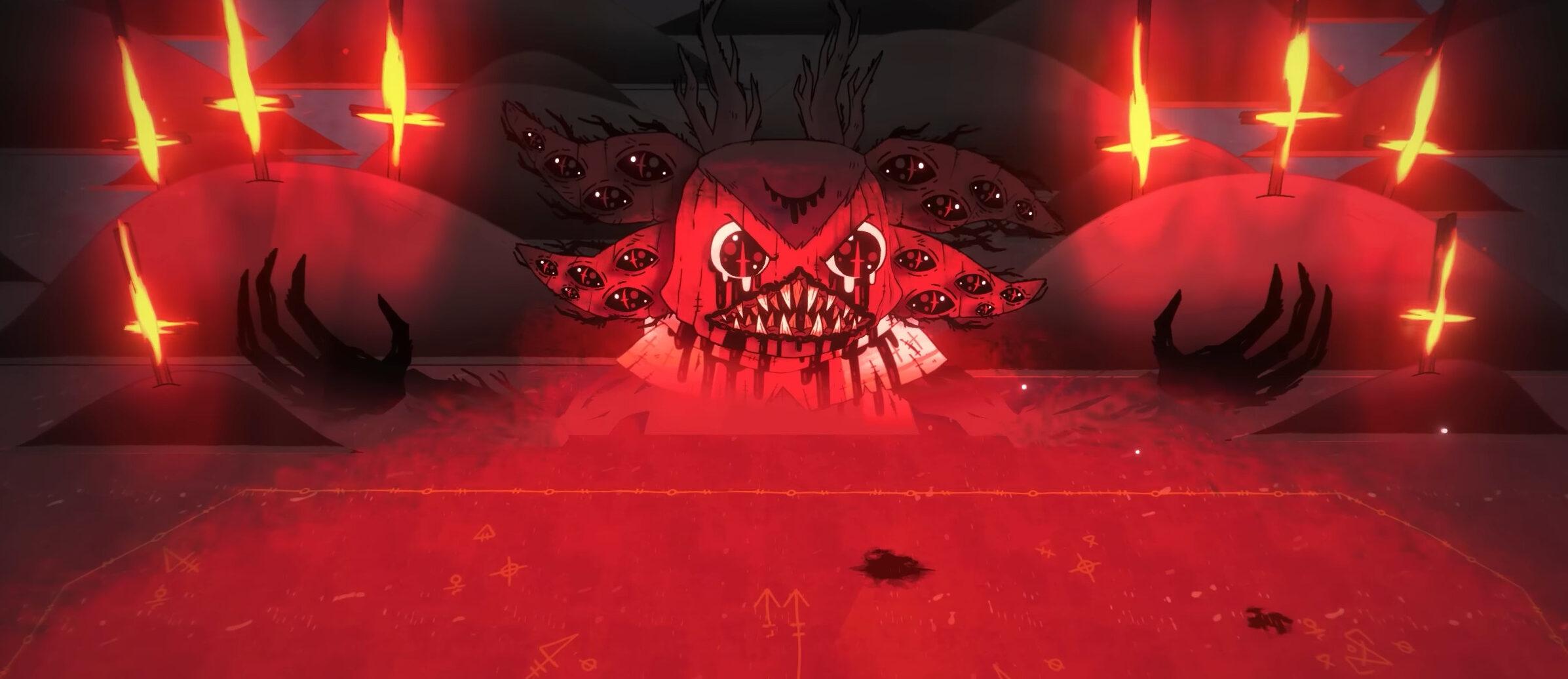 The One Who Waits has words for the Lamb in Cult of the Lamb (2022), Devolved Digital