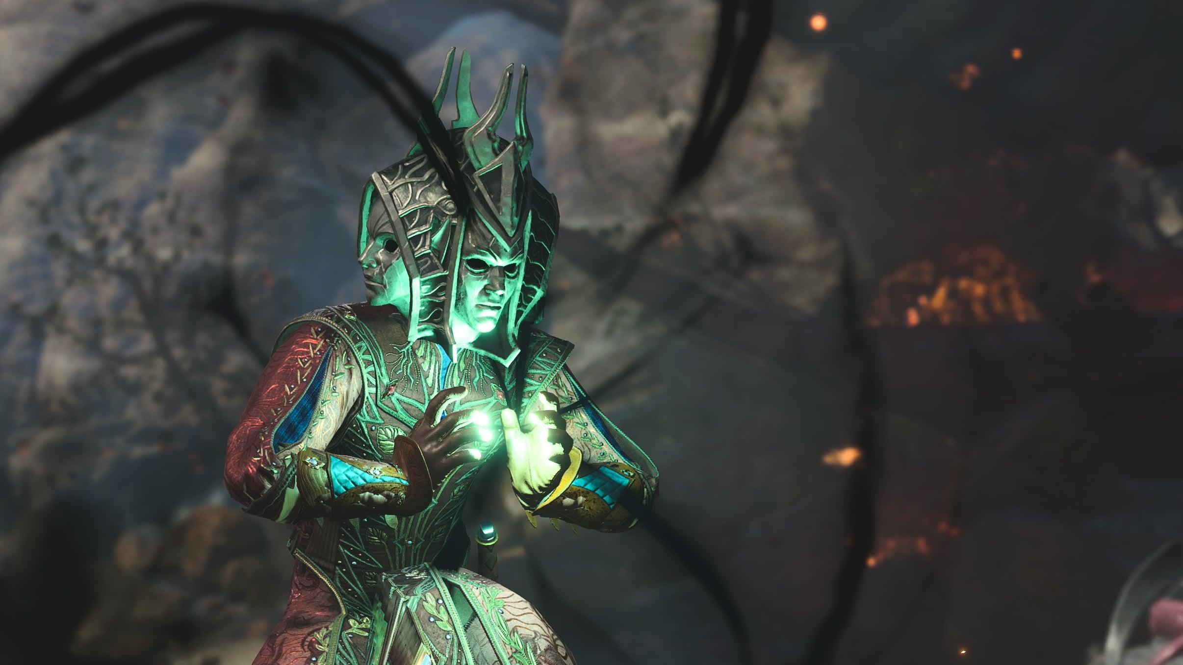 The Mask of the Shapeshifter rejects who seek to claim it in Baldur's Gate 3 (2023), Larian Studios