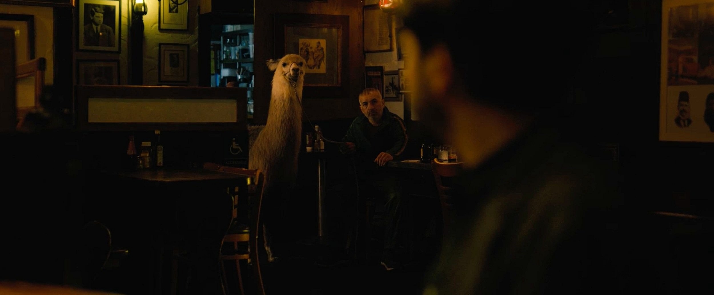 A production still from Tolga Karaçelik's dark comedy The Shallow Tale of a Writer Who Decided to Write About a Serial Killer (2024), Cinegryphon Entertainment