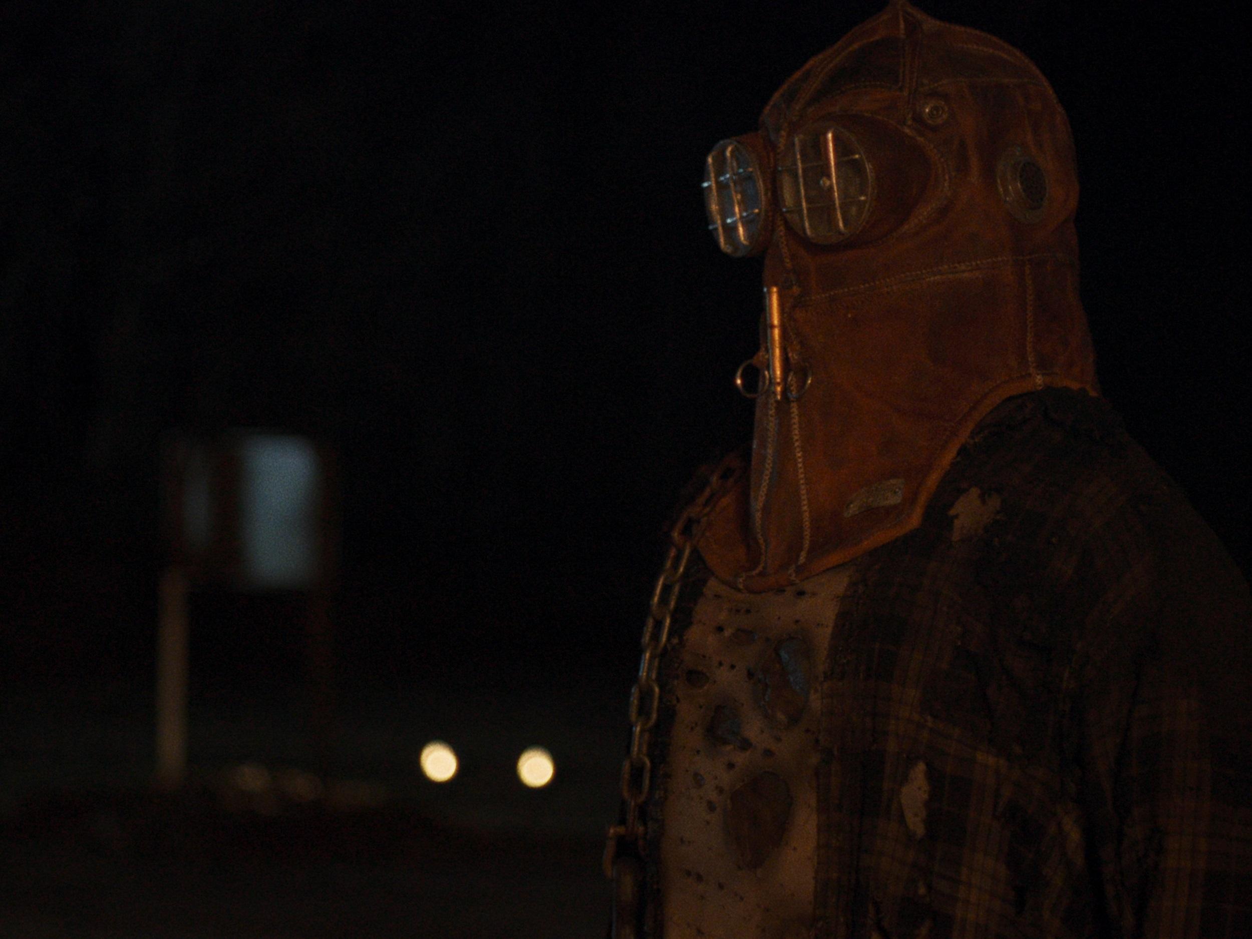 Ry Barrett as “Johnny” in Chris Nash’s IN A VIOLENT NATURE. Courtesy of Pierce Derks. An IFC Films & Shudder Release.