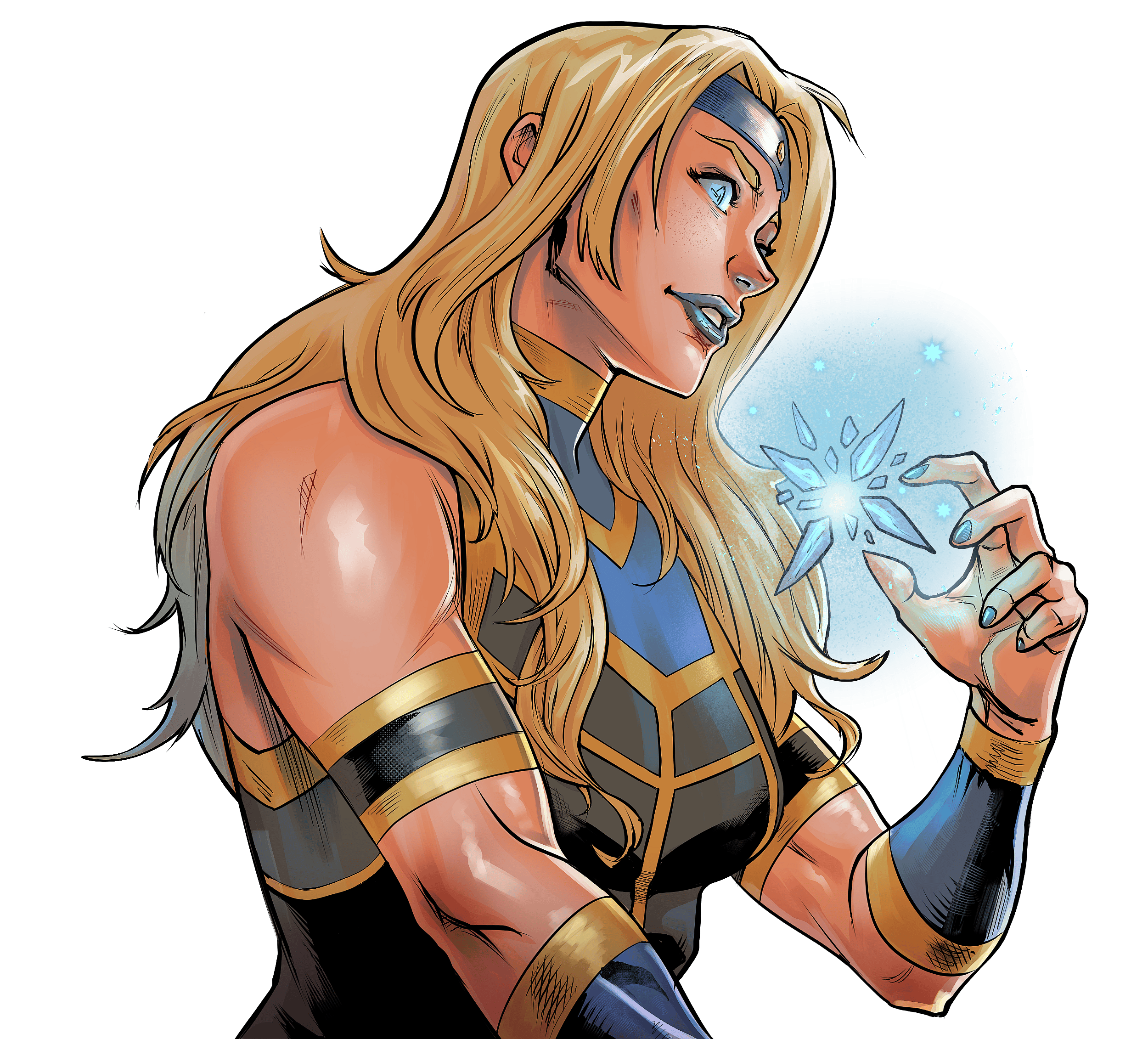 Yaira finds herself gaining better control of her powers in Yaira Vol. 1 #1 (2024), Rippaverse. Words by The Soska Sisters, art by Débora Caritá.