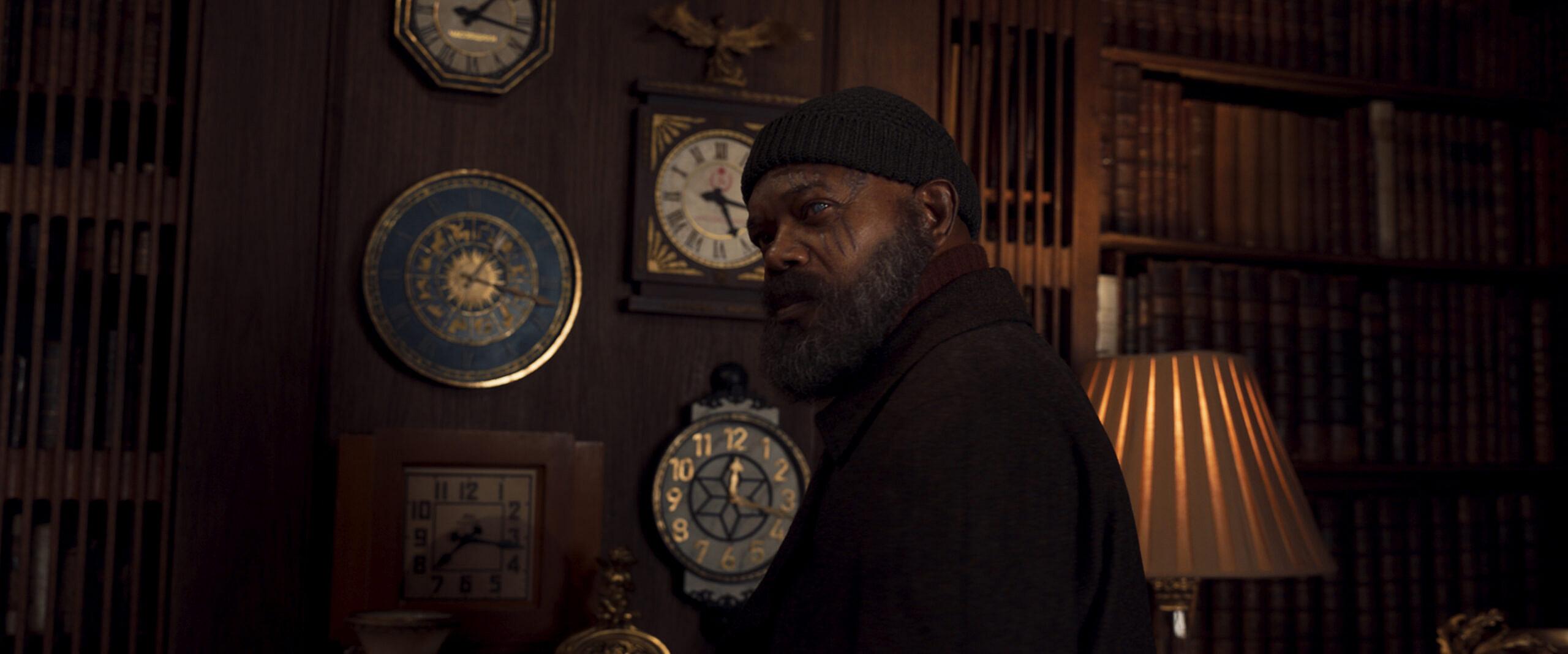Samuel L. Jackson as Nick Fury in Marvel Studios' Secret Invasion, exclusively on Disney+