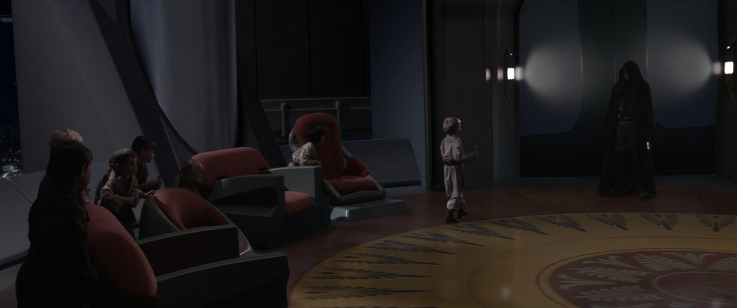 Darth Vader (Hayden Christensen) executes Order 66 as he marches through the Jedi Temple in Star Wars Episode III: Revenge of the Sith (2005), Lucasfilm Ltd.