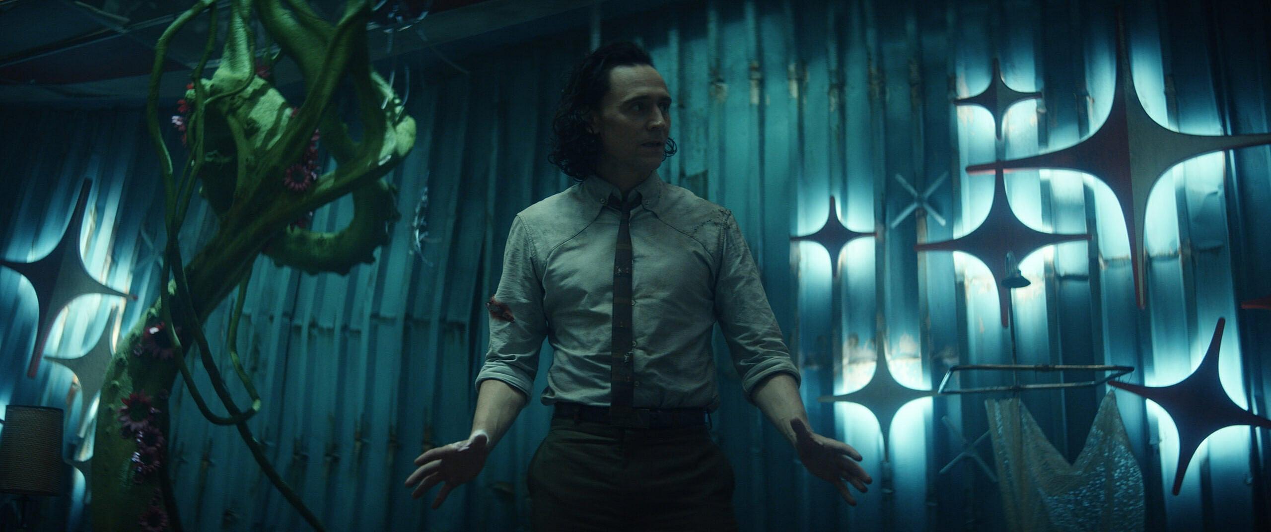 Loki (Tom Hiddleston) in LOKI, Marvel Studios, Disney+