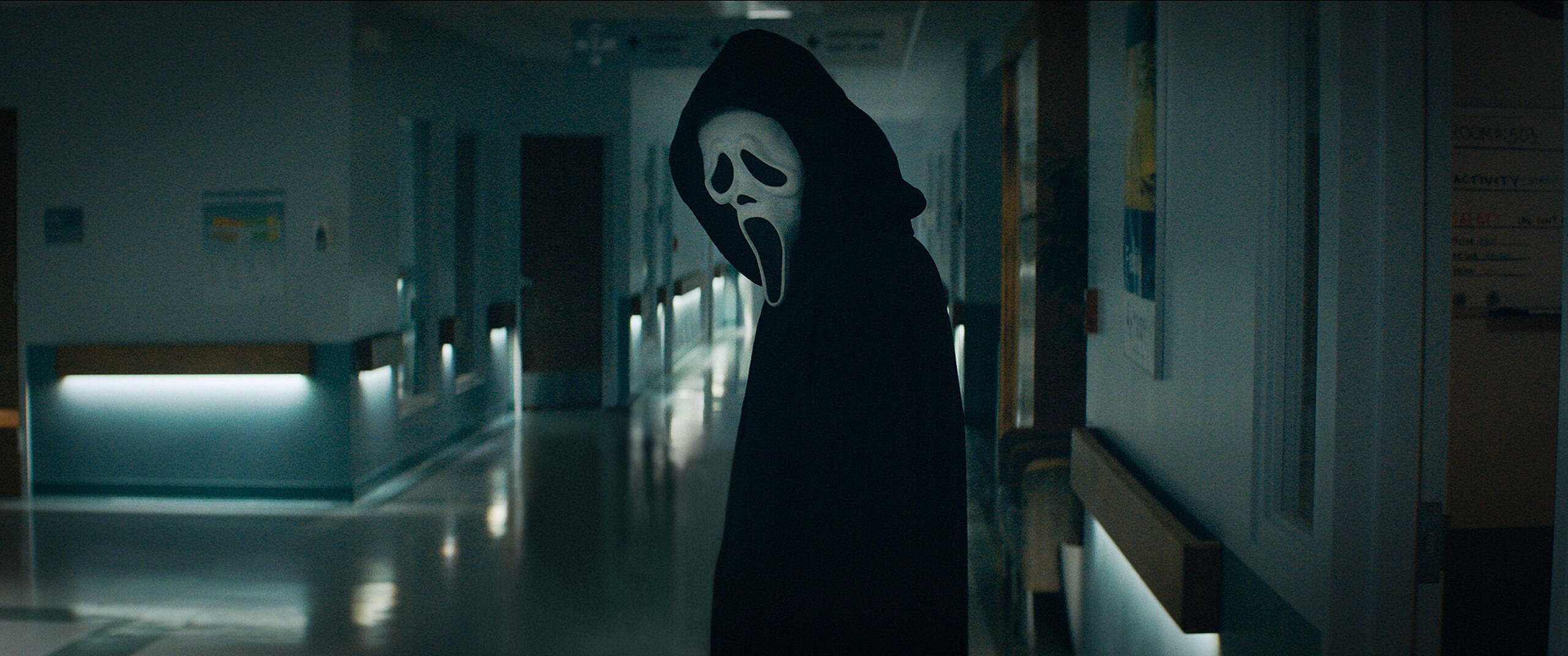 Ghostface in Paramount Pictures and Spyglass Media Group's "Scream."