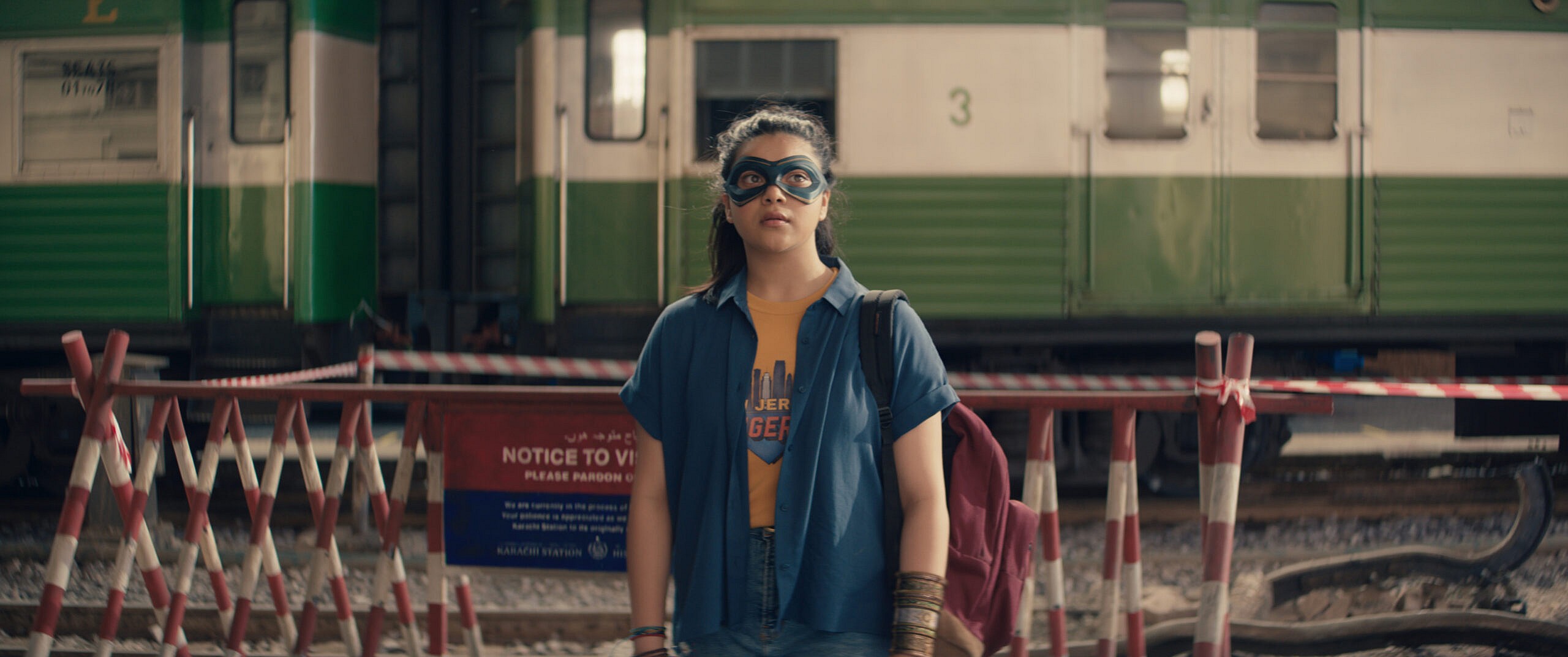 Iman Vellani as Ms. Marvel/Kamala Khan in Marvel Studios' MS. MARVEL