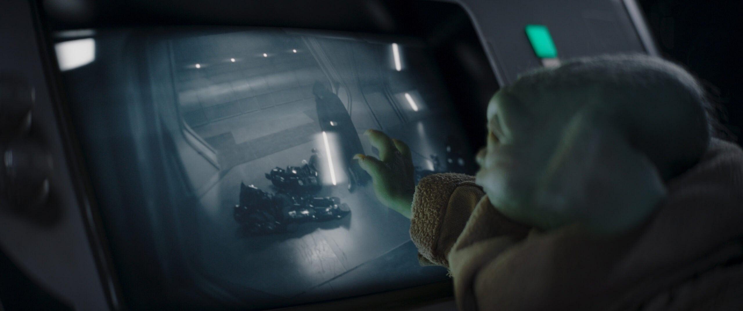 Grogu in The Mandalorian season two, Disney+, Lucasfilm
