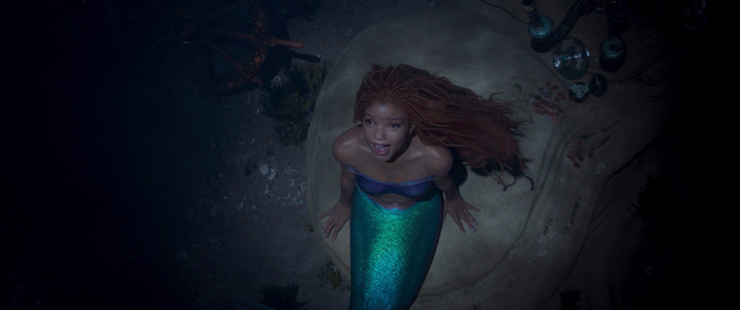 Halle Bailey as Ariel in Disney's live-action THE LITTLE MERMAID. Photo courtesy of Disney. © 2022 Disney Enterprises, Inc. All Rights Reserved.