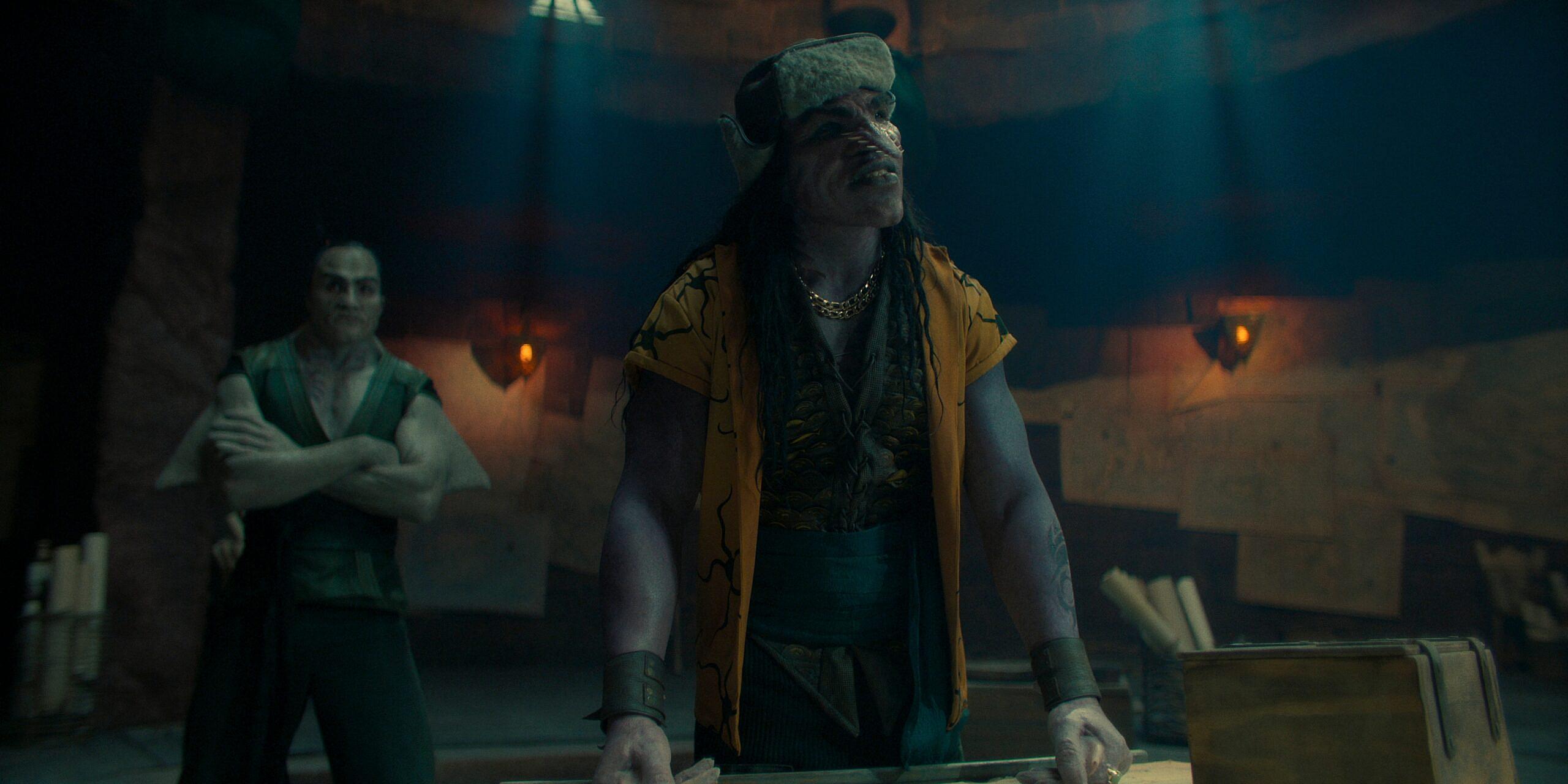 Jandre Le Roux as Kuroobi, McKinley Belcher III as Arlong in One Piece season 1