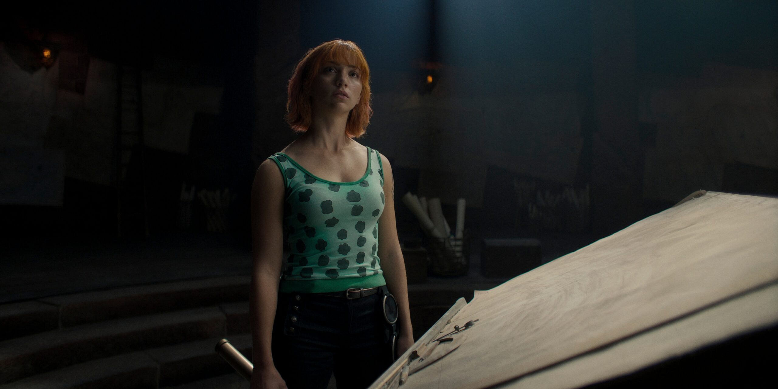 One Piece. Emily Rudd as Nami in season 1 of One Piece. Cr. Courtesy of Netflix © 2023