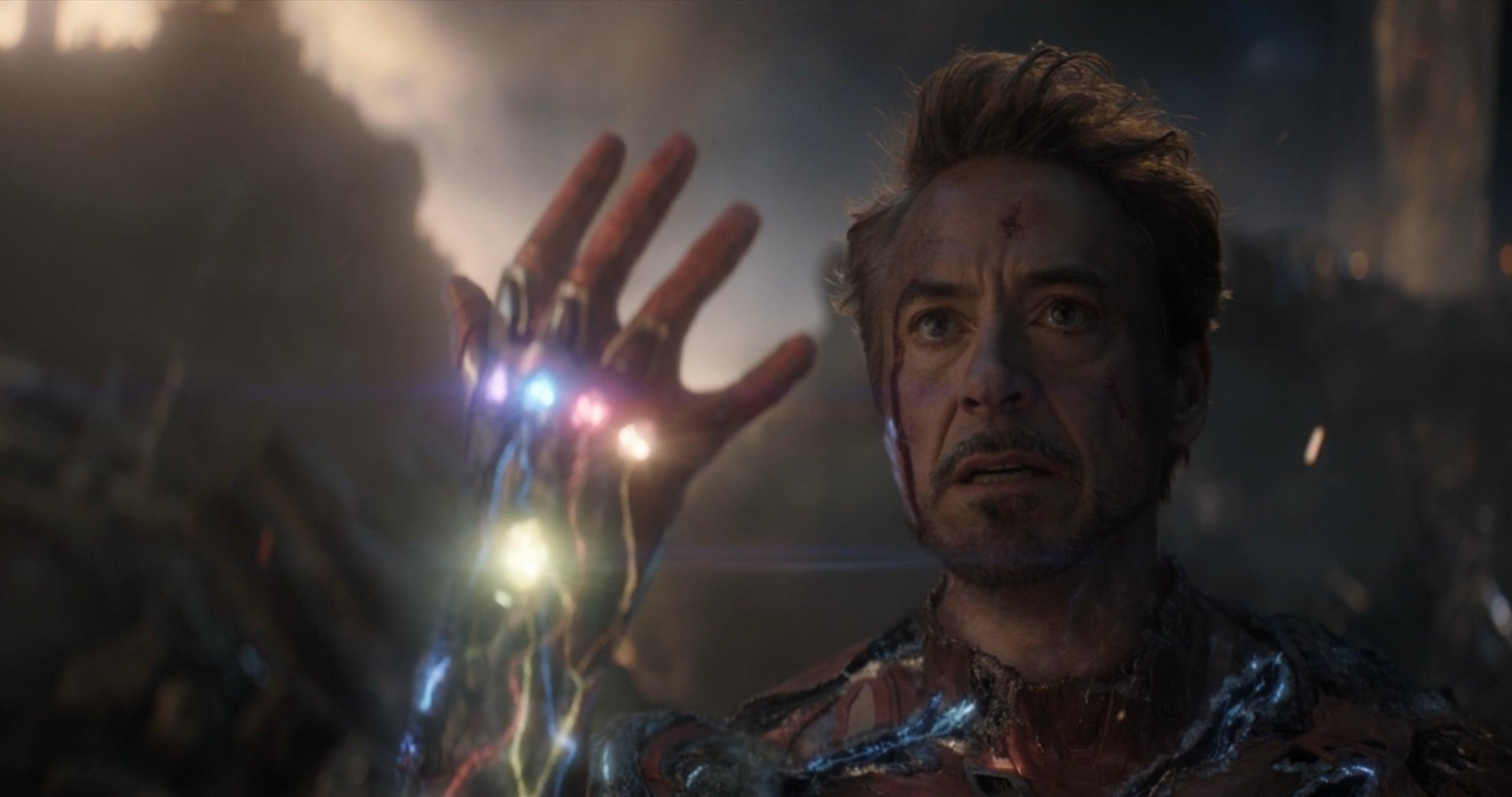 Tony Stark (Robert Downey Jr.) is Iron Man in Avengers: Endgame (2019), Marvel Studios