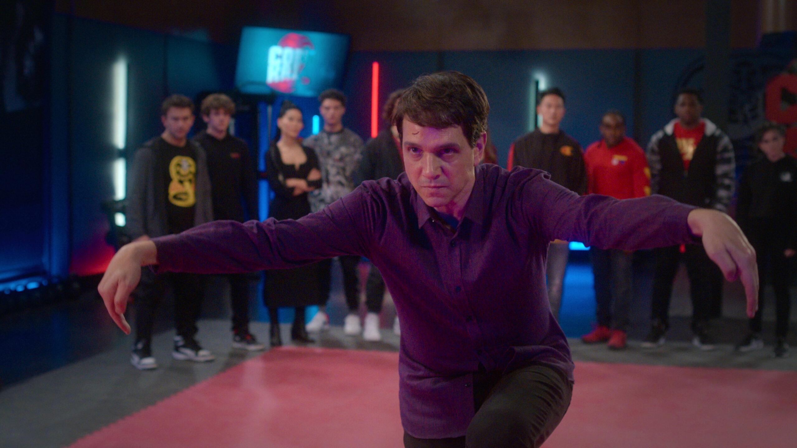 Cobra Kai. Ralph Macchio as Daniel LaRusso in episode 510 of Cobra Kai. Cr. Courtesy of Netflix © 2022