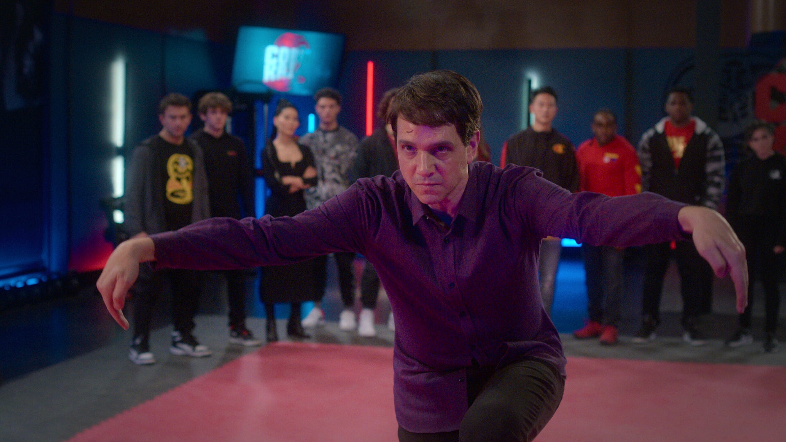 Cobra Kai. Ralph Macchio as Daniel LaRusso in episode 510 of Cobra Kai. Cr. Courtesy of Netflix © 2022