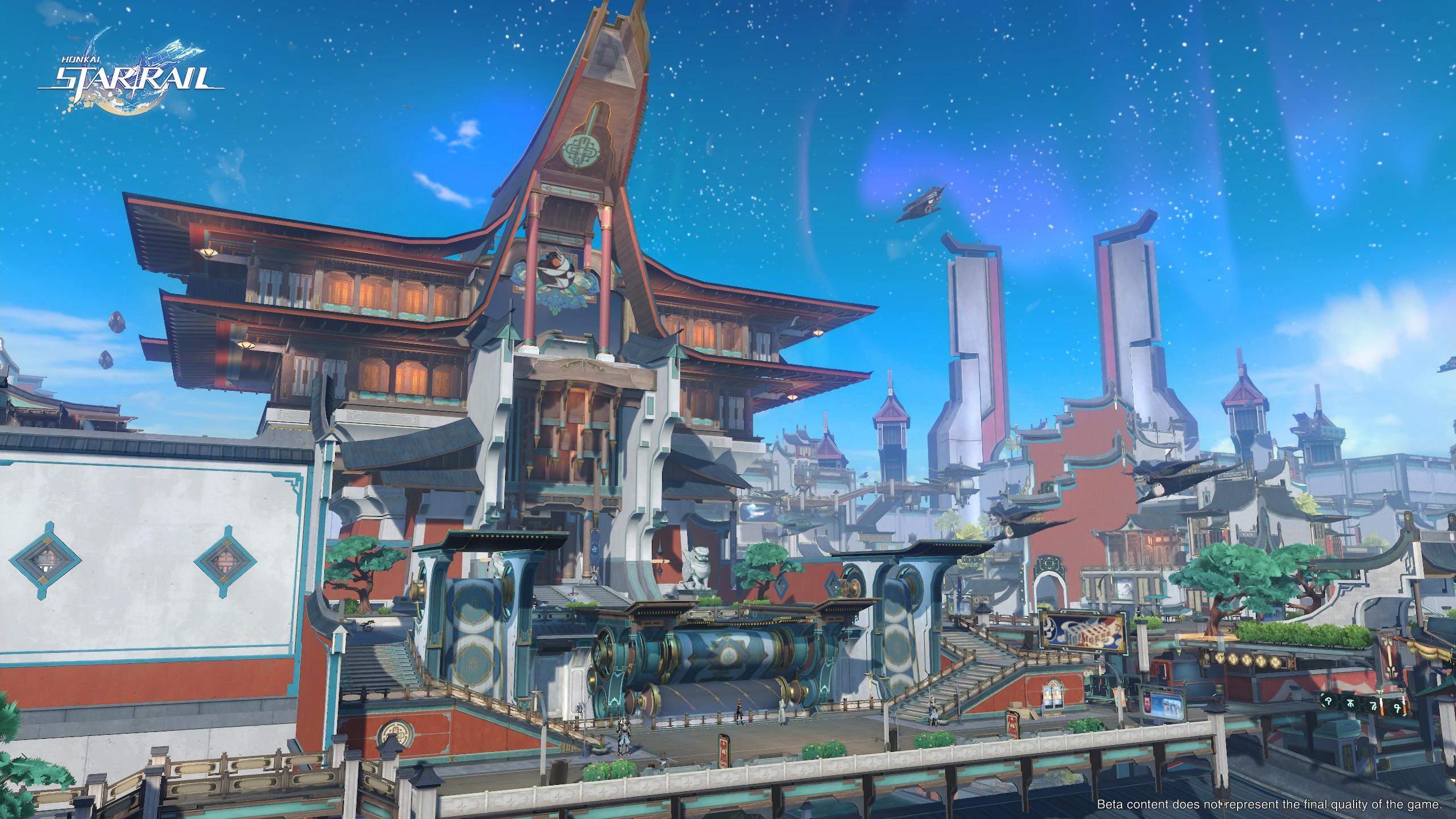 The Palace of Astrum aboard the Xianzhou Loufu via Honkai: Star Rail (2023), HoYoverse