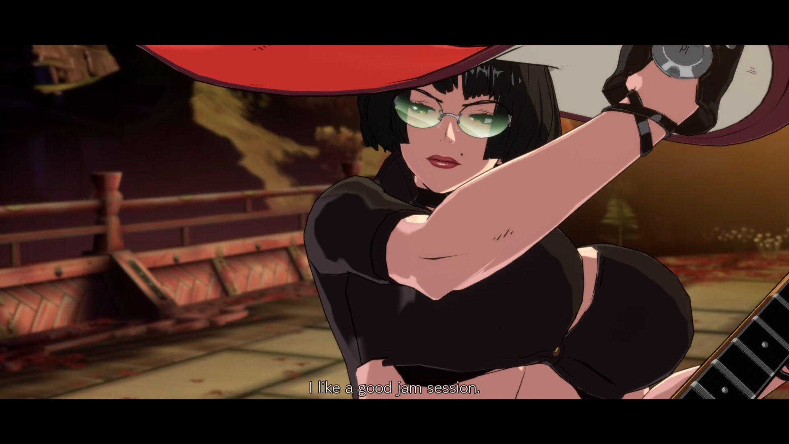 I-No (Kikuko Inoue) tunes up in Guilty Gear Strive (2021), Arc System Works