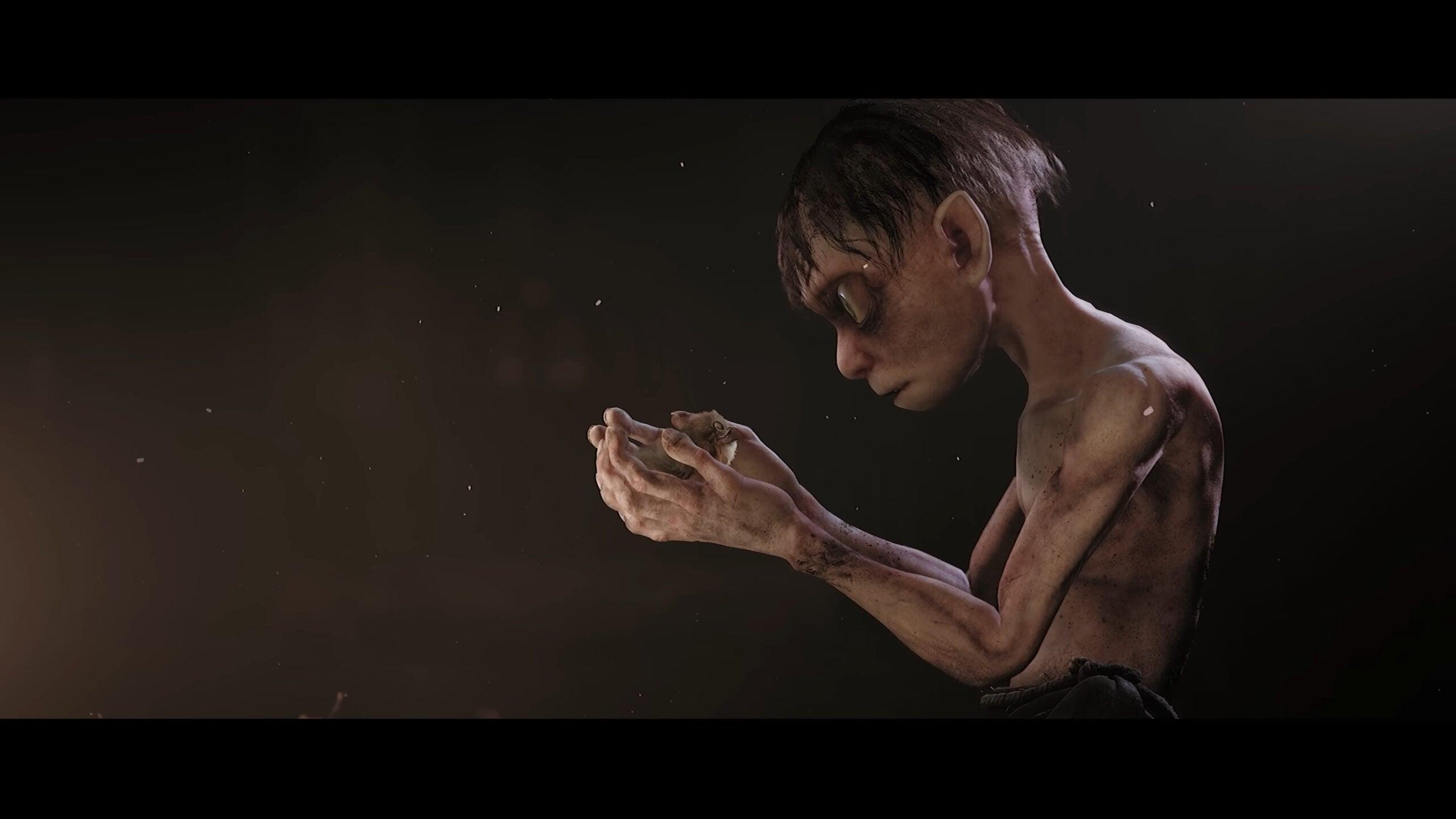 Gollum (Wayne Forester) cherishes his only companion in The Lord of the Rings: Gollum (2023), Daedalic