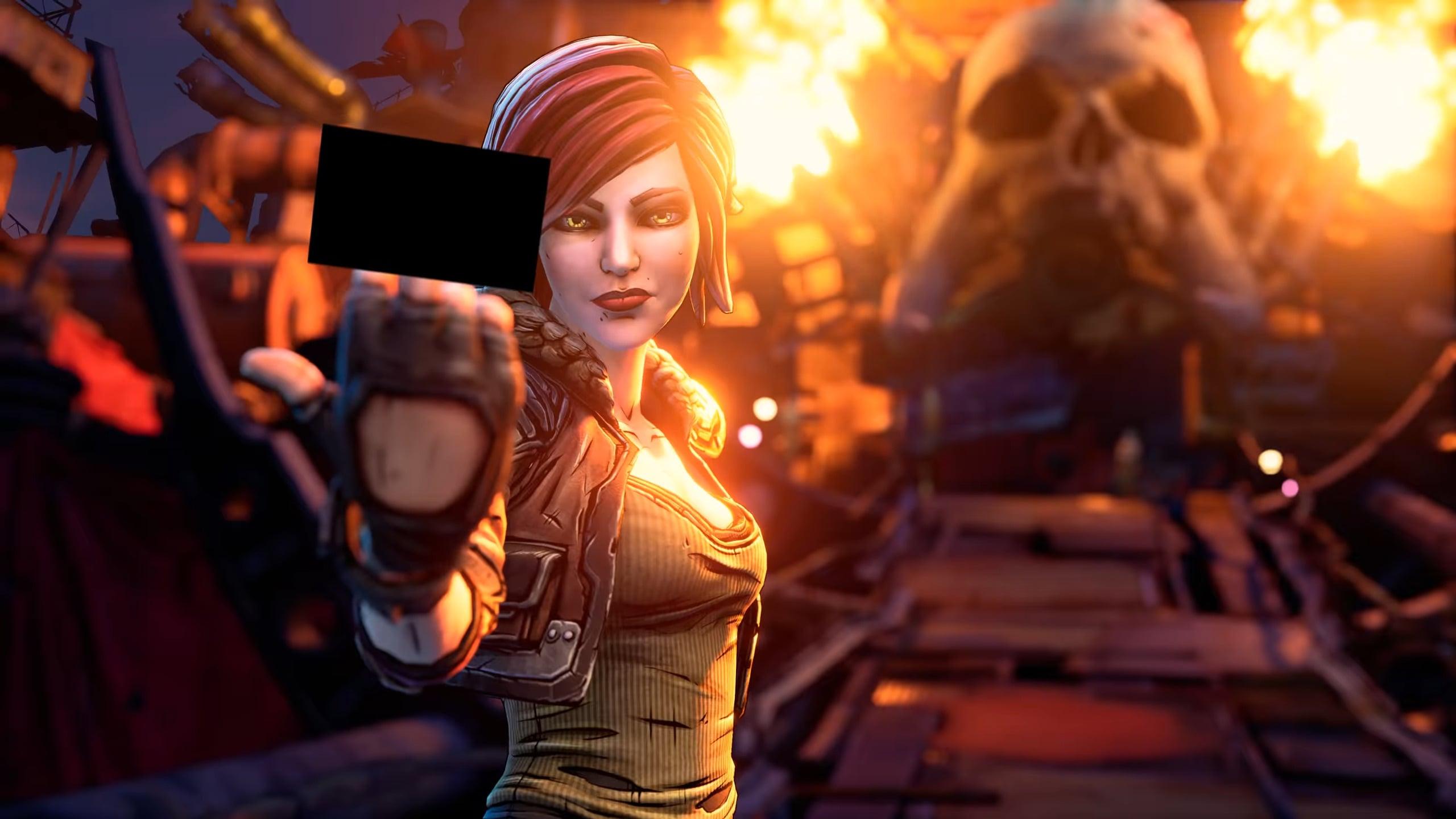 Lillith (Colleen Clinkenbeard) has a message for her enemies in Borderlands 3 (2019), Gearbox Software