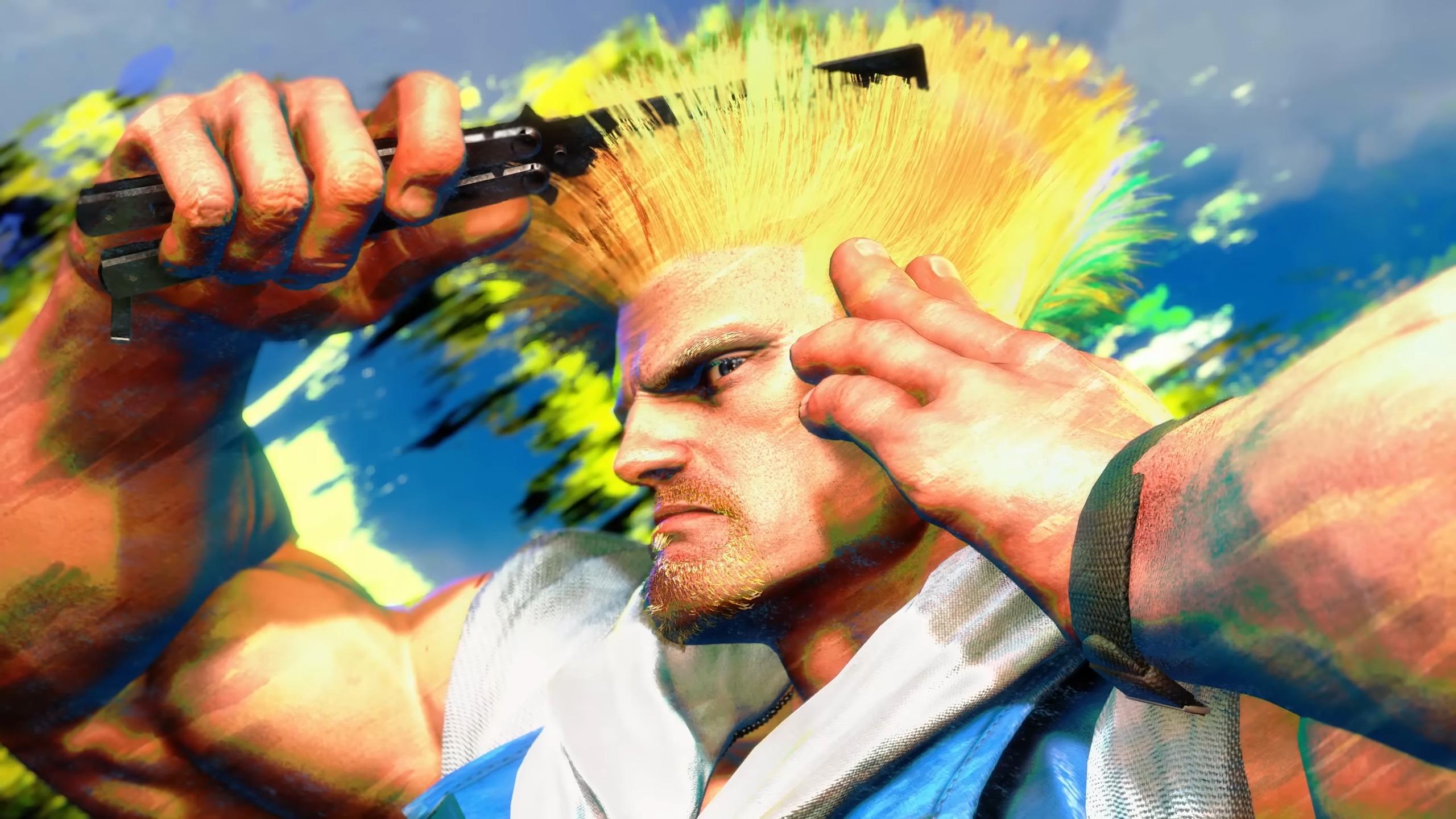 Guile (Hiroki Yasumoto) is stylin' in Street Fighter 6 (2023), Capcom