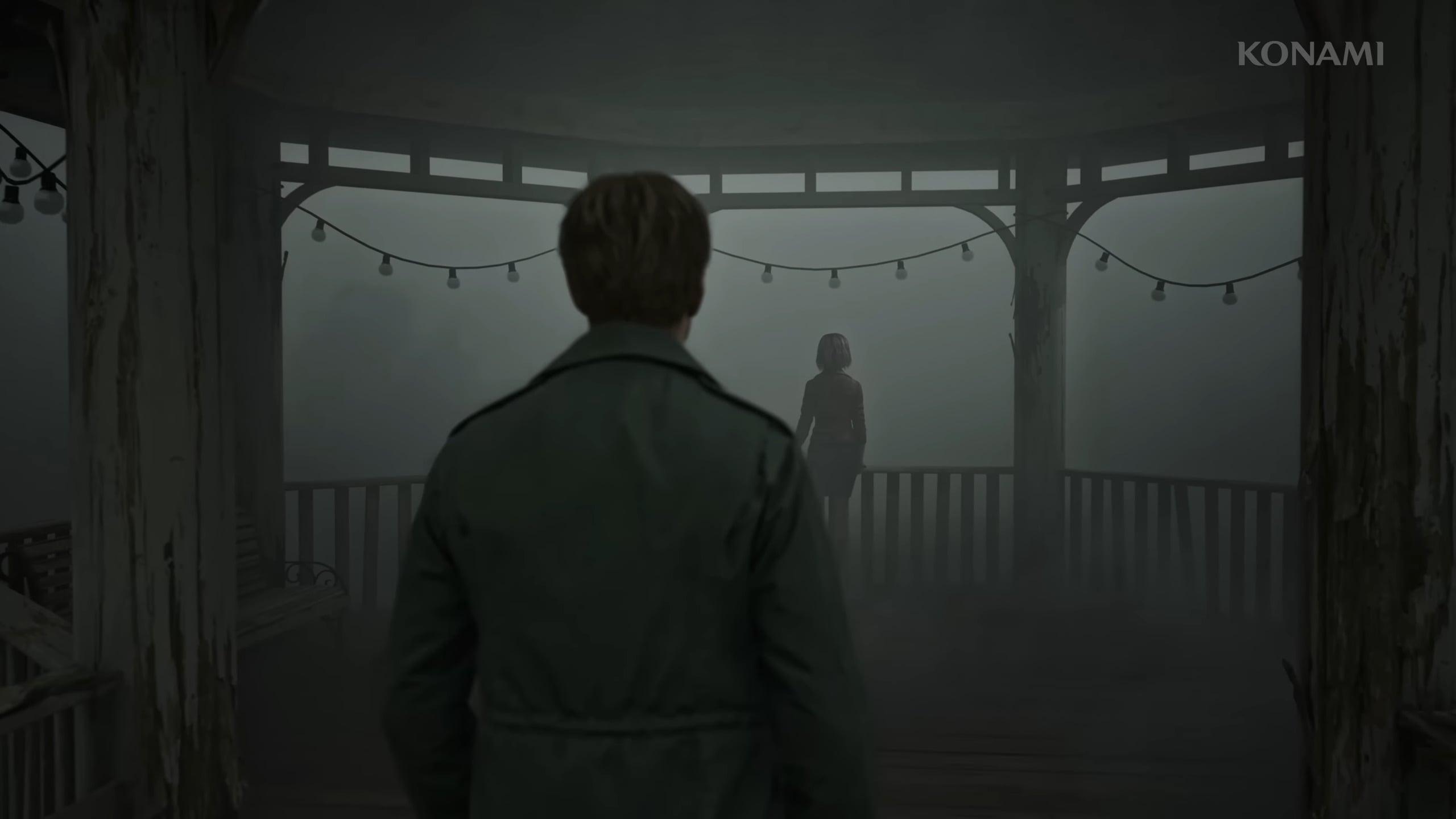 James Sunderland (TBA) encounters Maria in Silent Hill 2 Remake (TBA), Konami