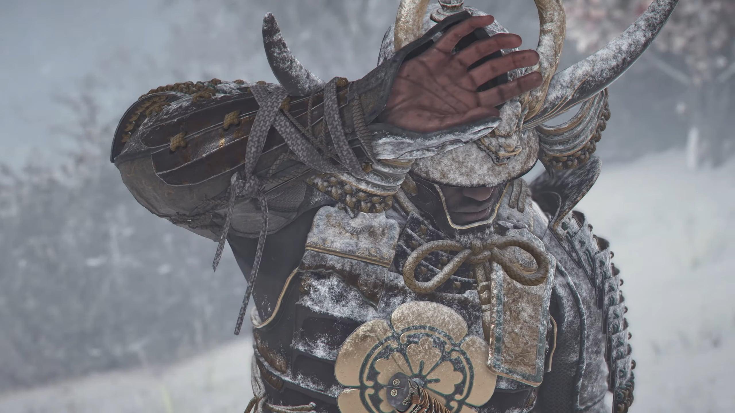 Yasuke (TBA) braves a winter storm in Assassin's Creed Shadows (2024), Ubisoft