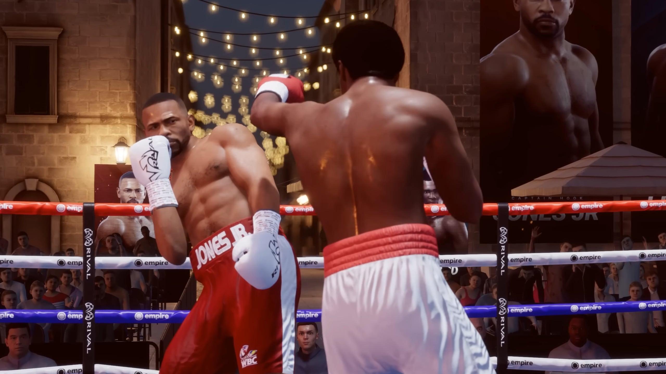 Roy Jones. Jr. shows off his footwork in Undisputed (2023), Deep Silver