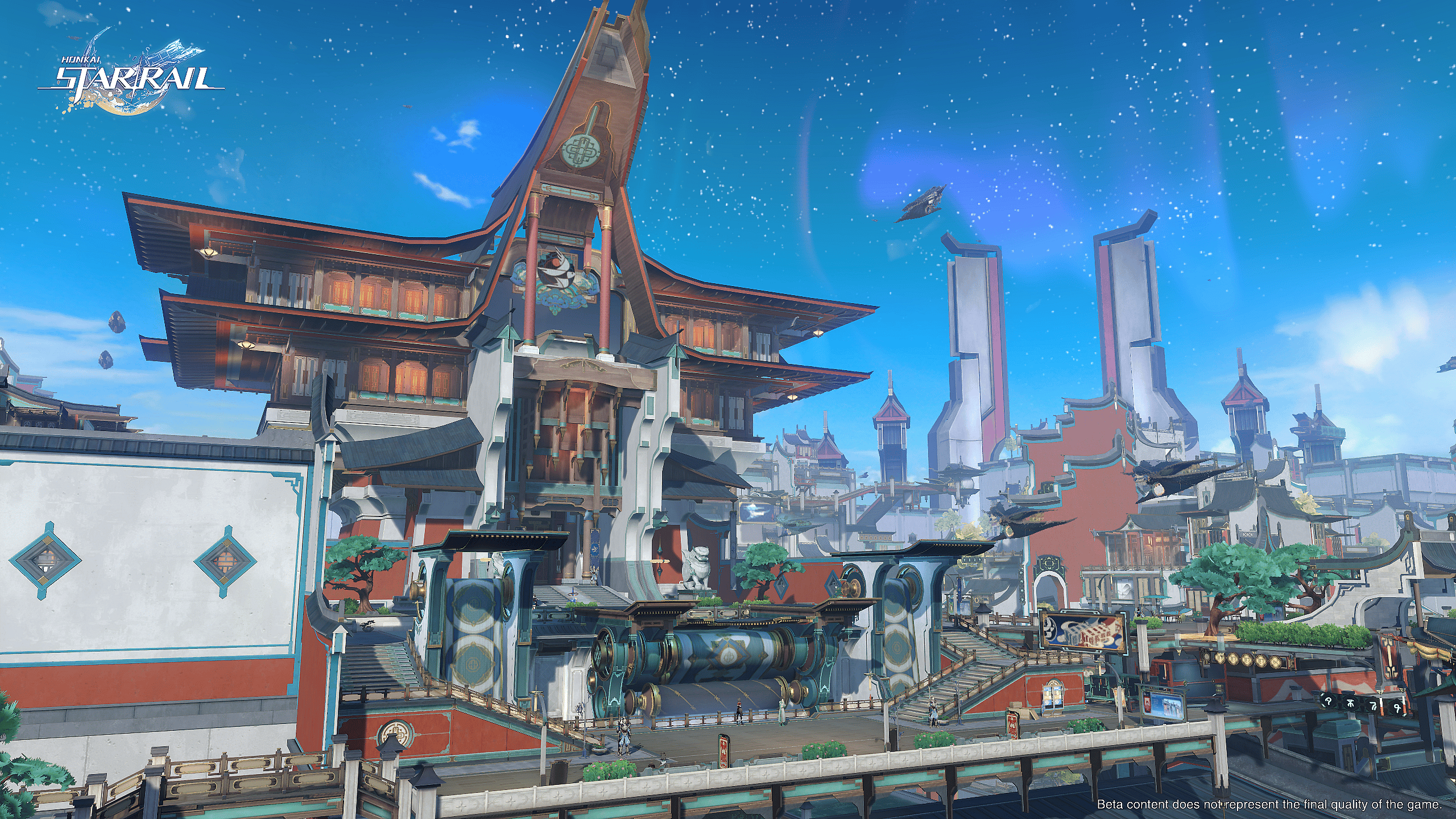 The Palace of Astrum aboard the Xianzhou Loufu via Honkai: Star Rail (2023), HoYoverse