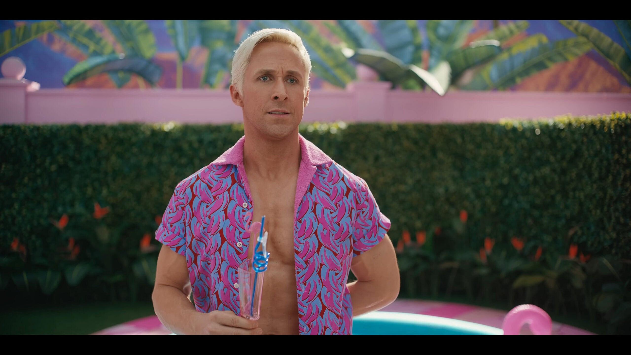 Ken tries to make sense of his place in Barbieland in Barbie (2023), Warner Bros. Pictures