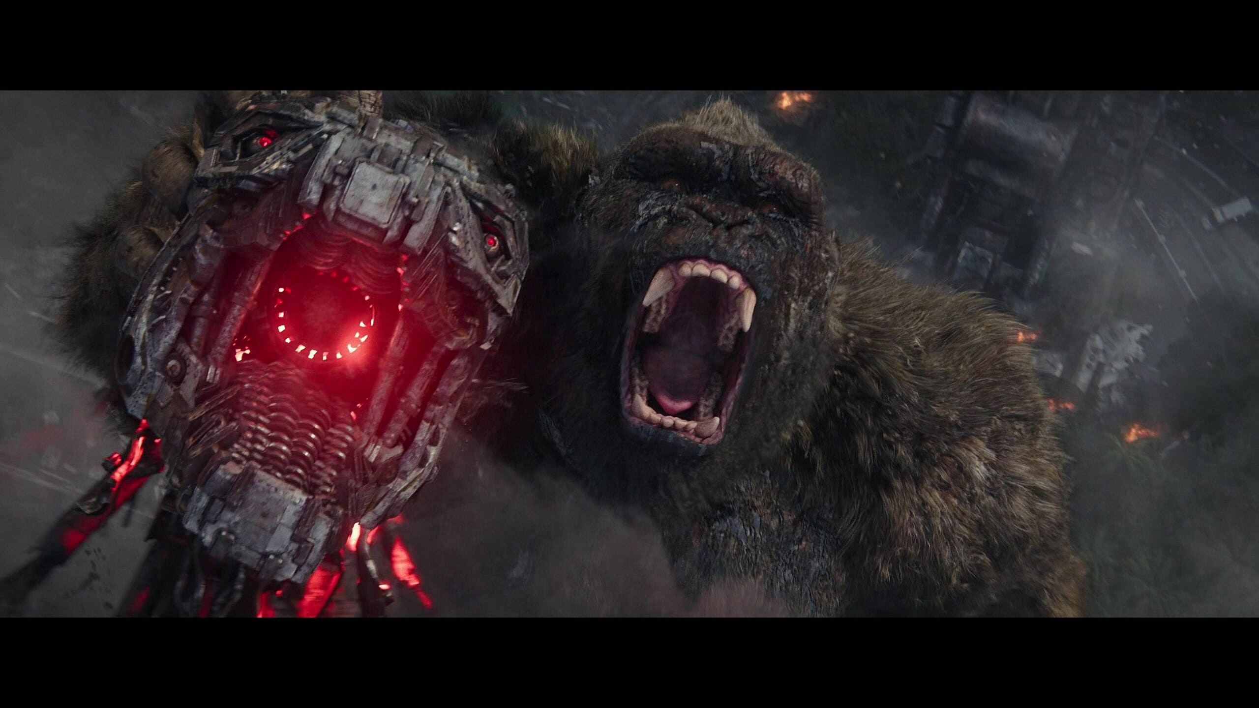 King Kong stands triumphant over Mecha Godzilla in Godzilla vs. Kong (2021), HBO Max