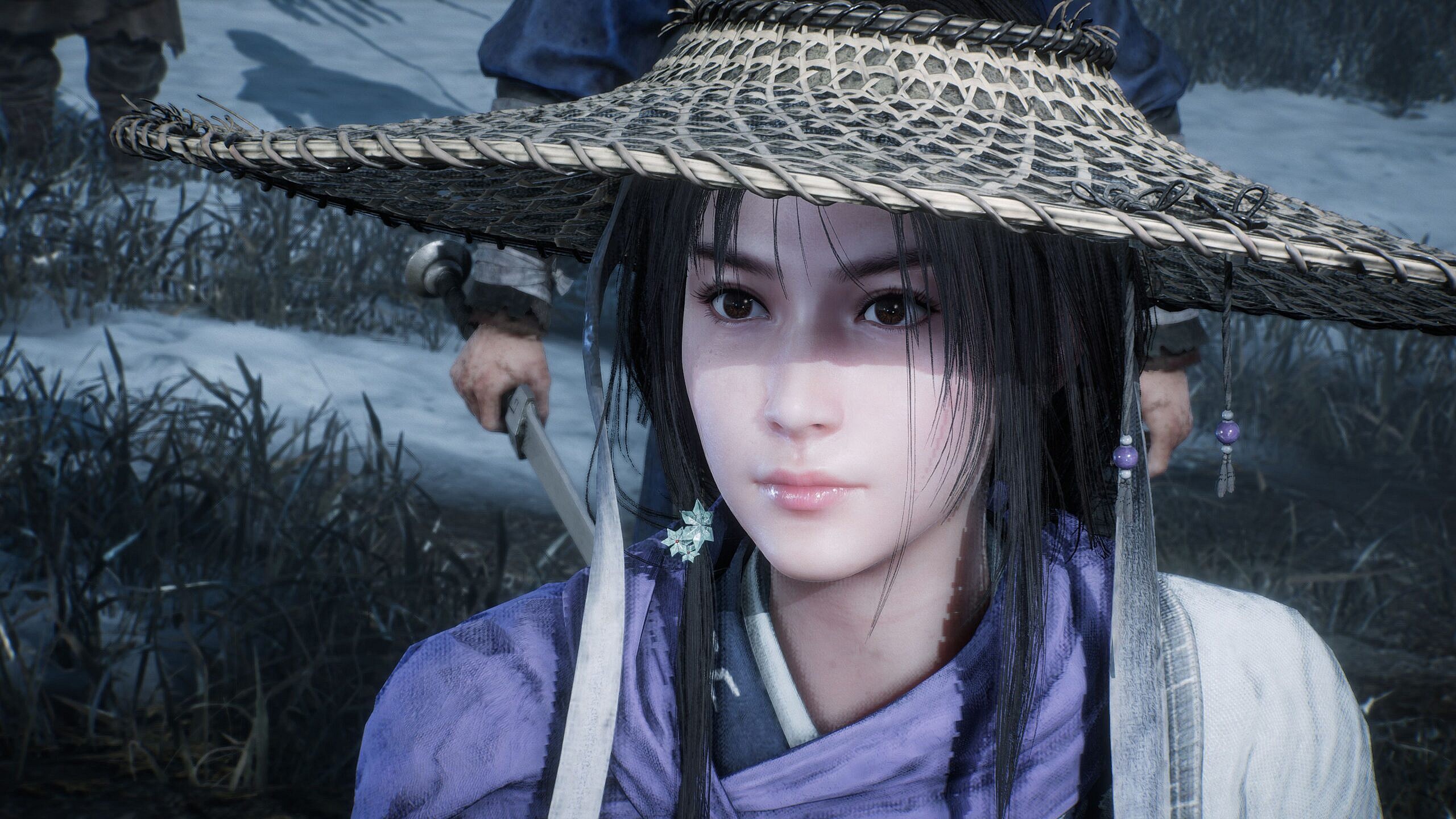 Hong Jing stands at the ready in Wo Long: Fallen Dynasty (2023), Koei Tecmo