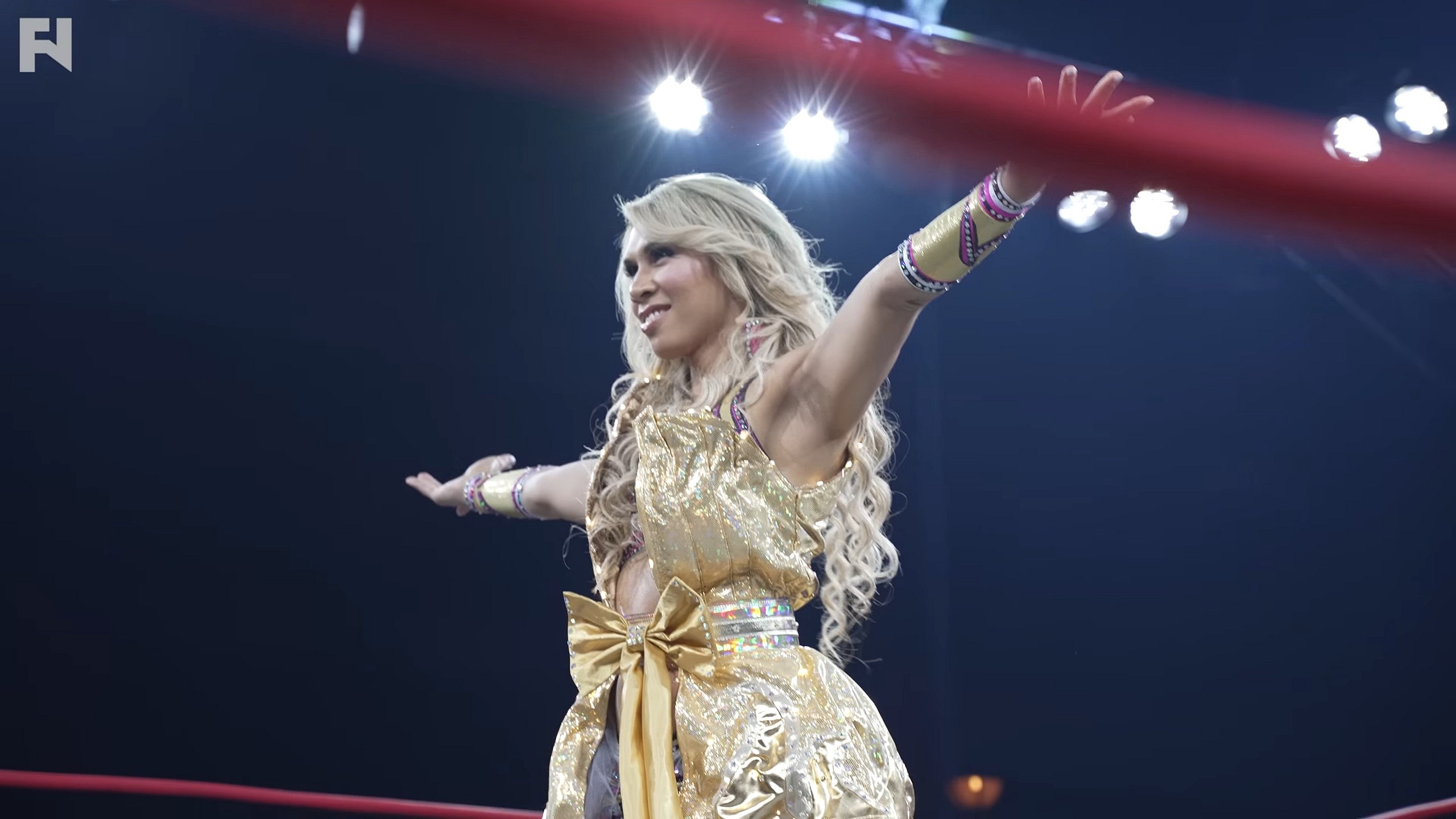 Giselle Shaw enters the ring in Gisele Shaw's Journey to Taking Her Power Back | Diary: Gisele Shaw via Impact Wrestling