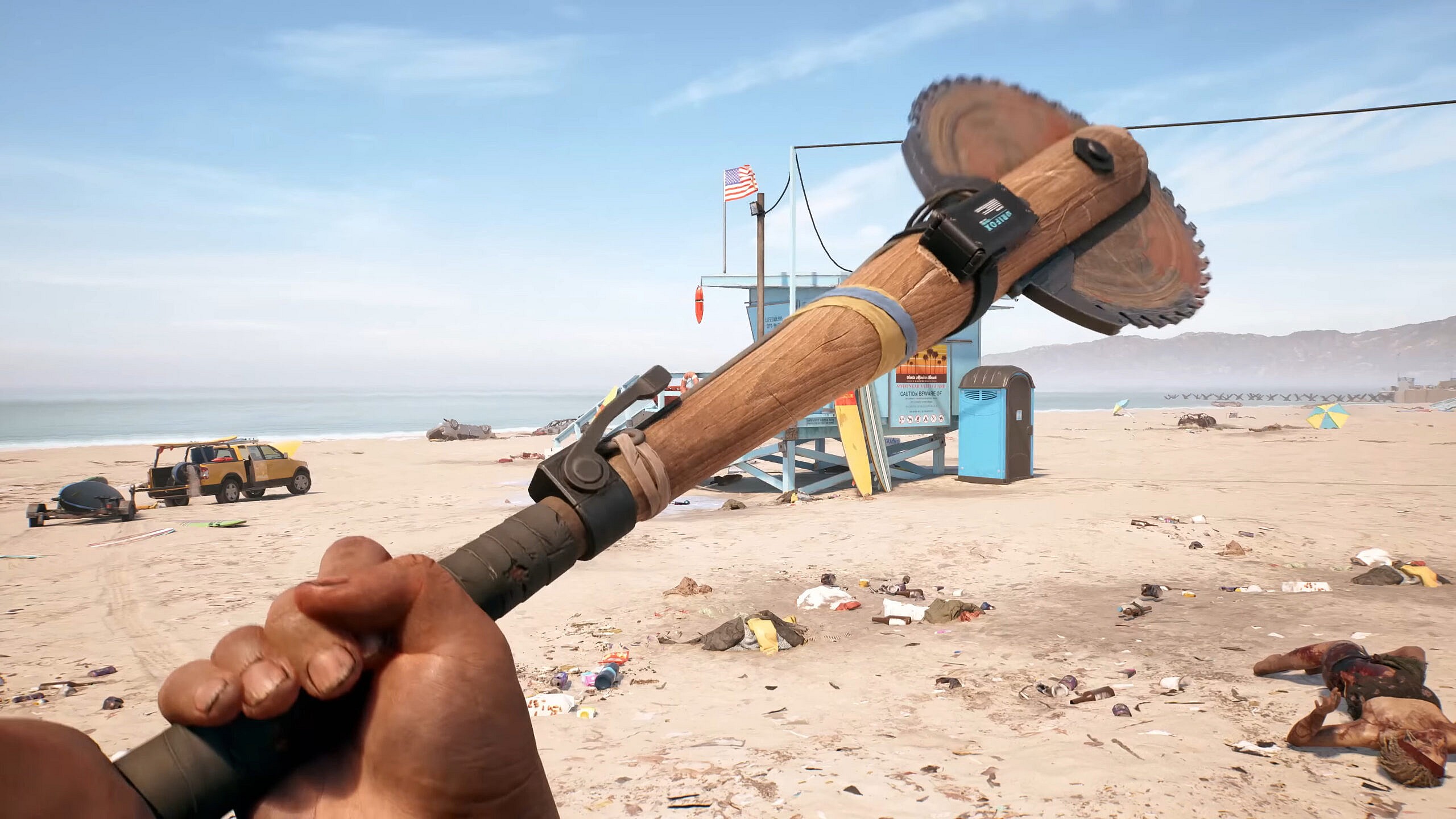 MacGuyvering your equipment is one of the best parts of Dead Island 2 (2023), Dambuster Studios