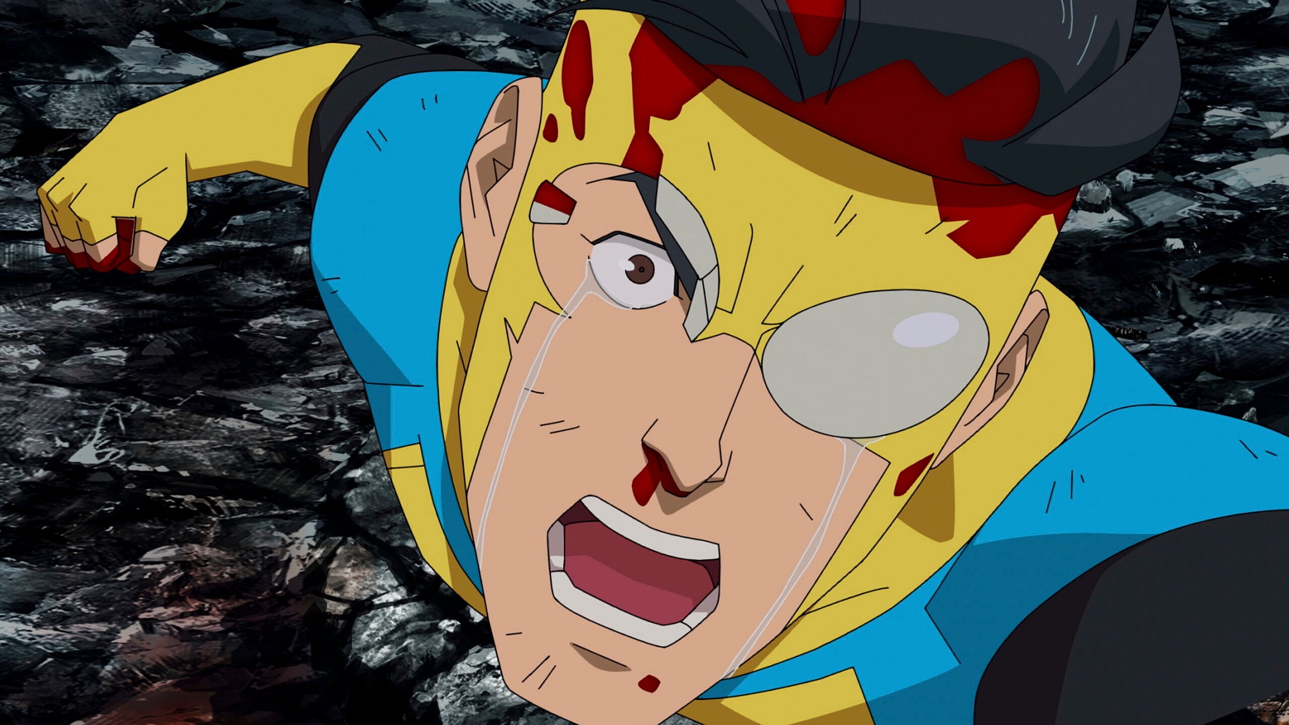 Mark Grayson (Steven Yeun) learns the truth of his heritage in Invincible Season 1 Episode 8 "Where I Really Come From" (2021), Amazon