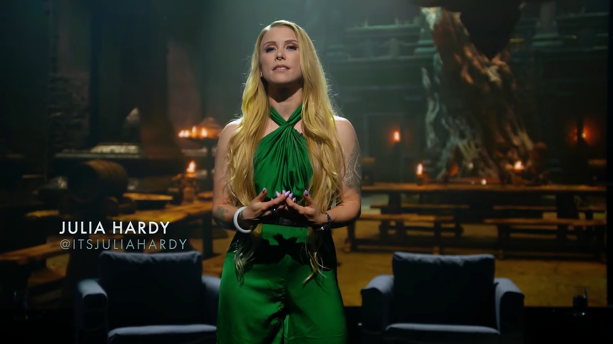 Jules Hardy introduces Witchercon (2021), Netflix