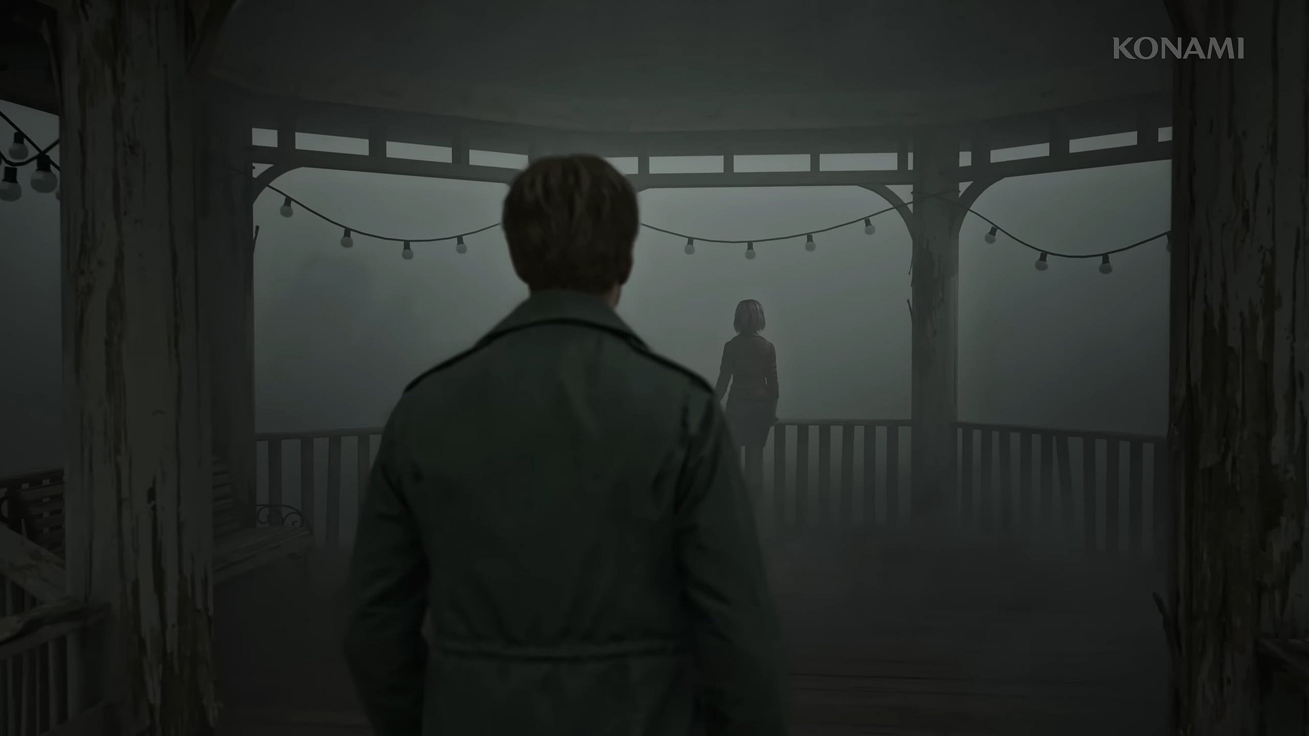 James Sunderland (TBA) encounters Maria in Silent Hill 2 Remake (TBA), Konami