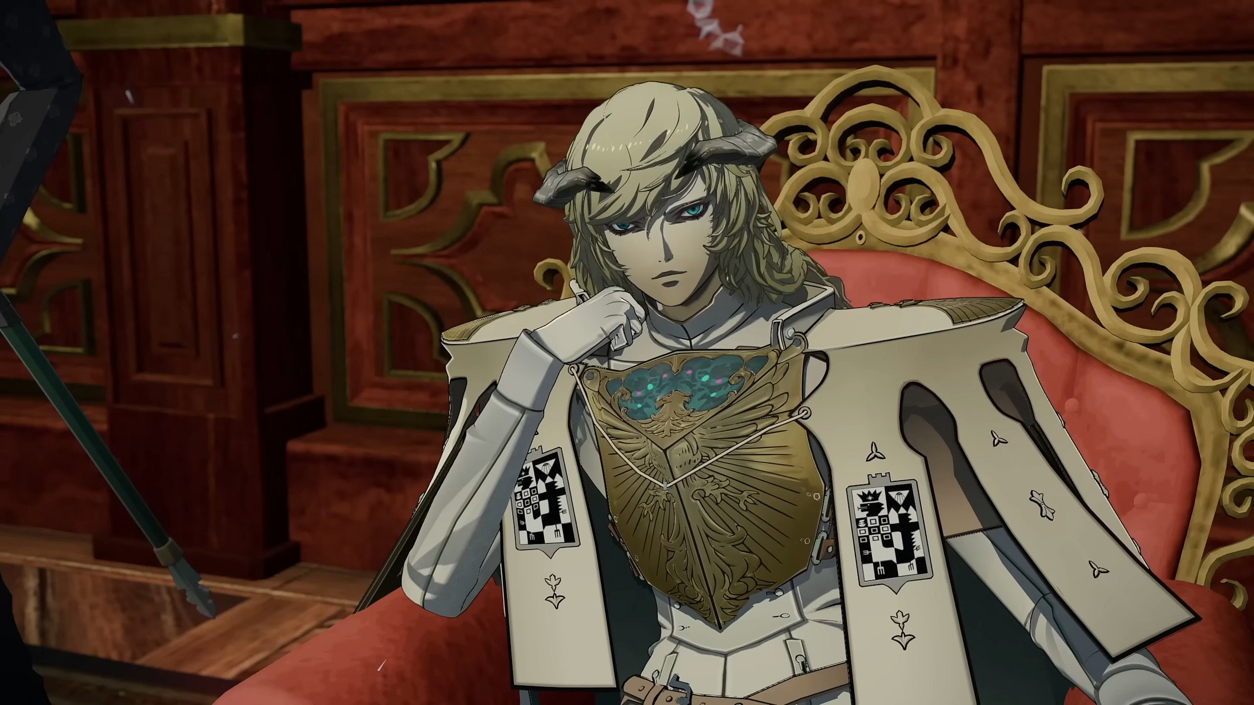 Louis (Yuichi Nakamura) finds himself bored with his daily affairs in Metaphor: ReFantazio (2024), Atlas