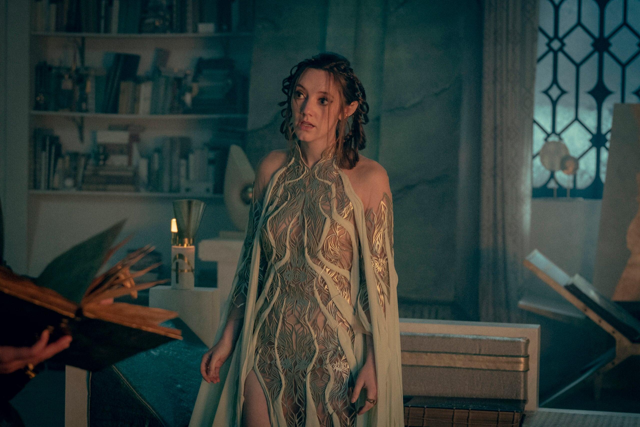 Mirren Mack as Merwyn in The Witcher: Blood Origin (2022) via Netflix