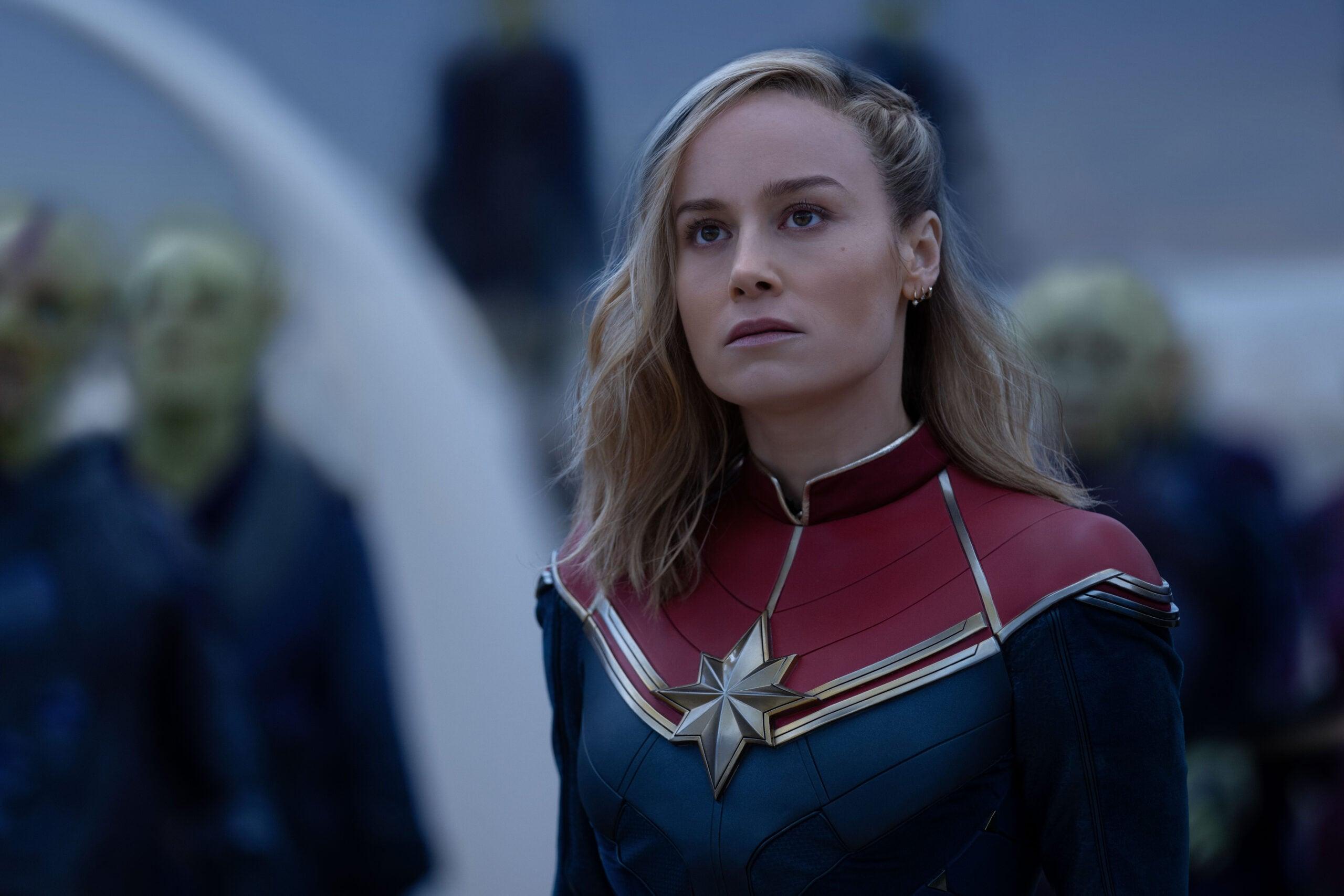 Brie Larson as Captain Marvel in The Marvels