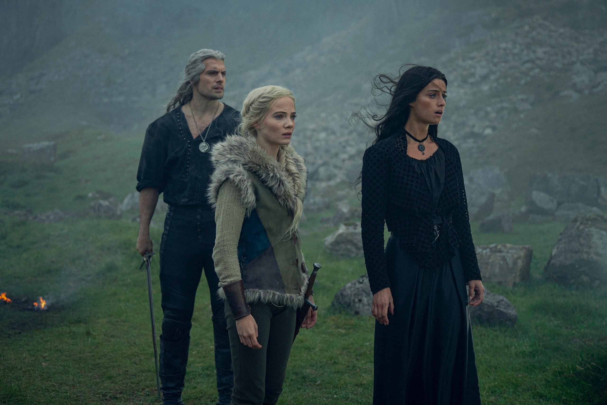 Geralt, Ciri, and Yennefer settle on their next destination in The Witcher Season 3 Episode 1