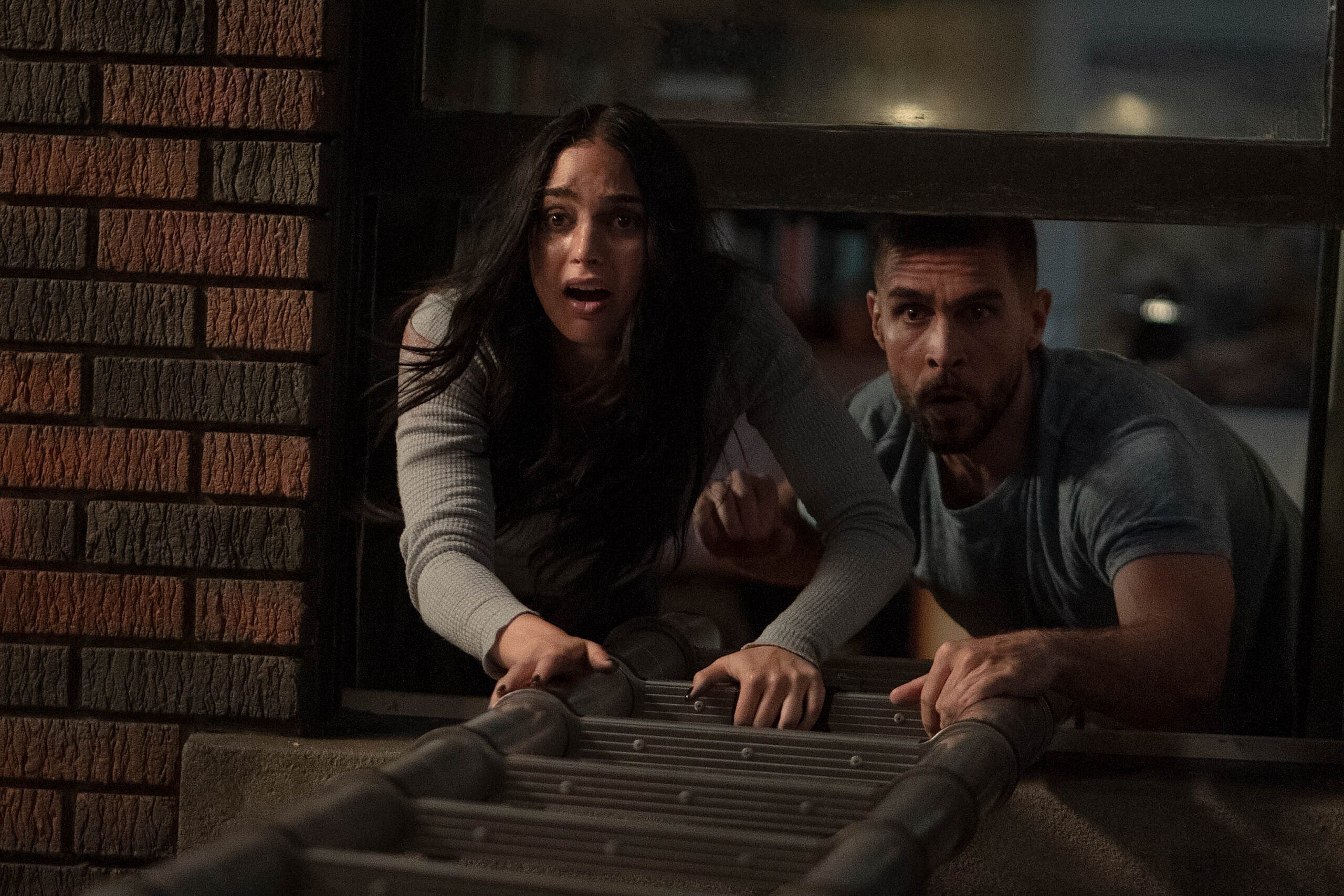 Melissa Barrera (“Sam Carpenter”) and Josh Segarra (“David Brackett”) star in Paramount Pictures and Spyglass Media Group's "Scream VI."